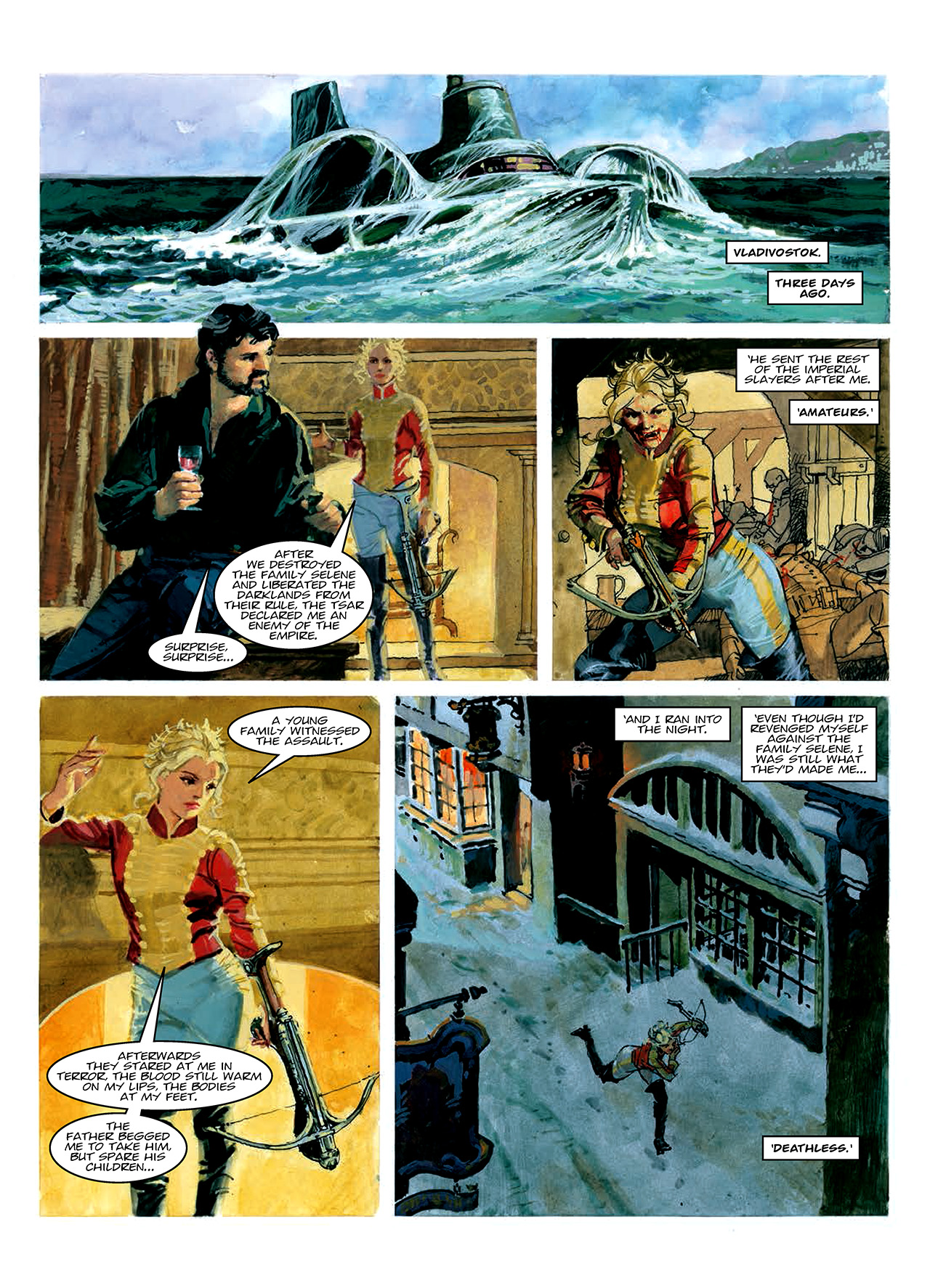 Read online Nikolai Dante comic -  Issue # TPB 10 - 172