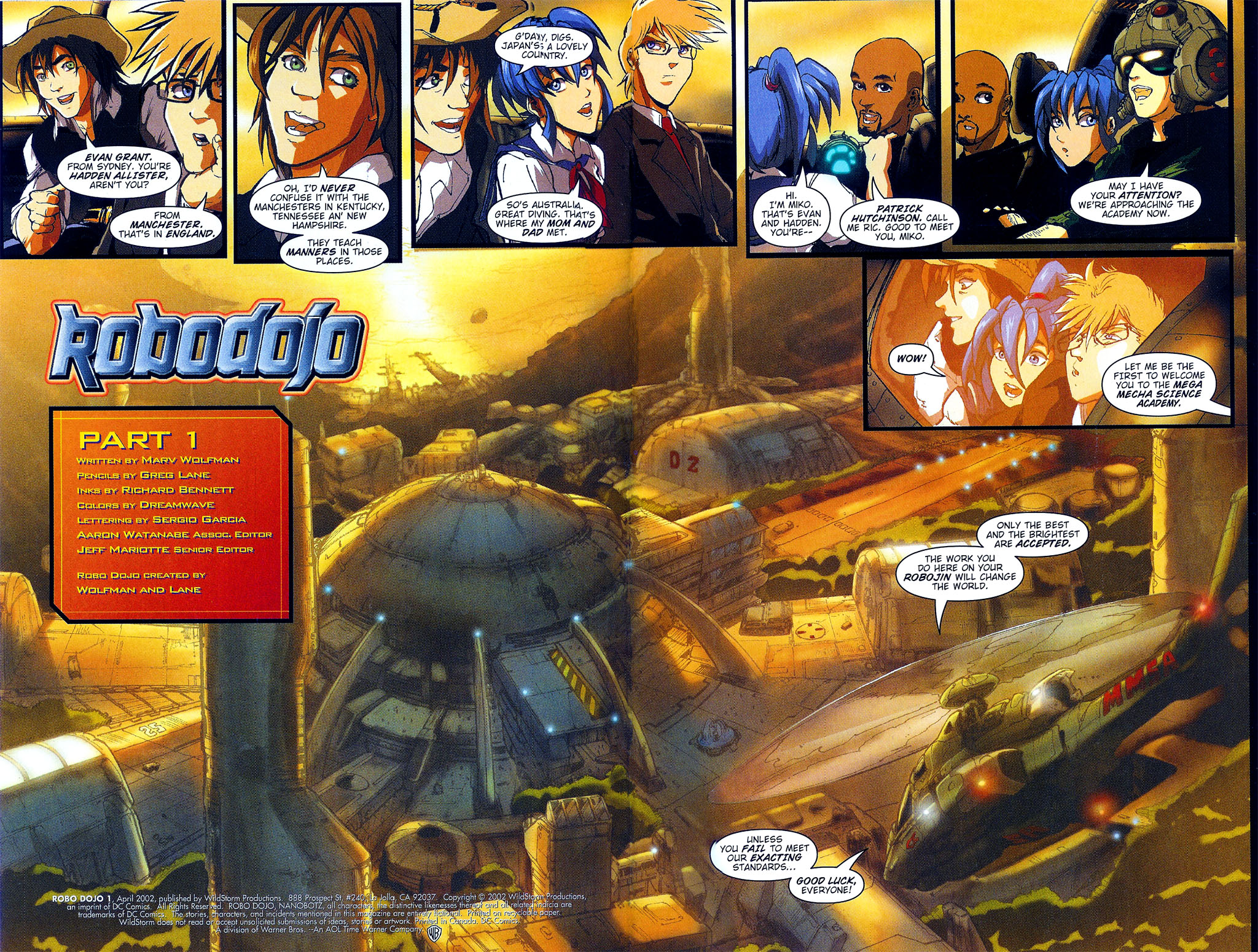 Read online Robo Dojo comic -  Issue #1 - 3