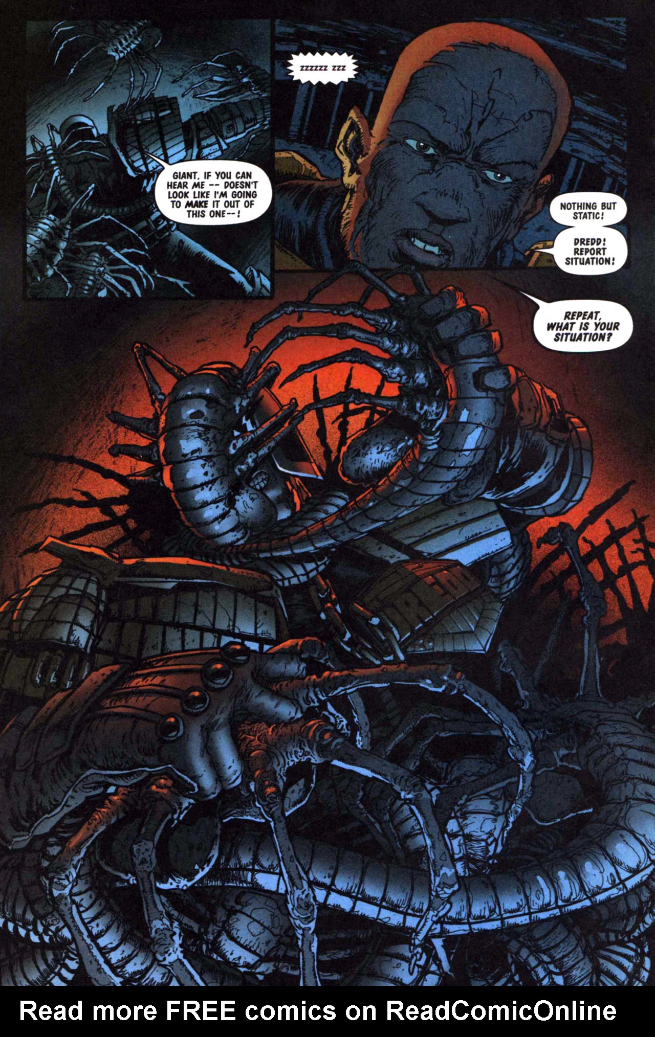 Read online Judge Dredd Vs. Aliens:  Incubus comic -  Issue #3 - 32