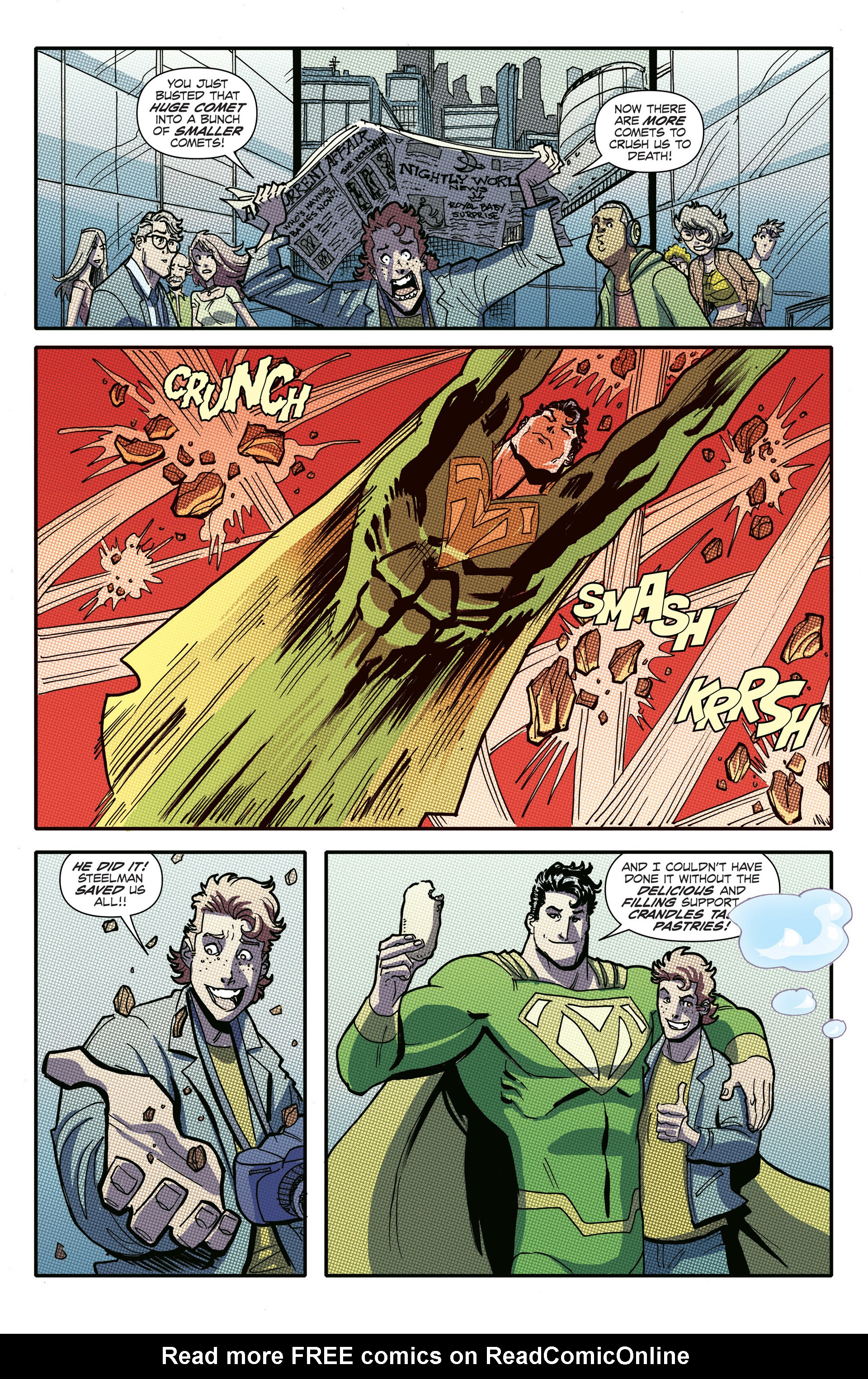 Read online Fanboys vs. Zombies comic -  Issue #18 - 13