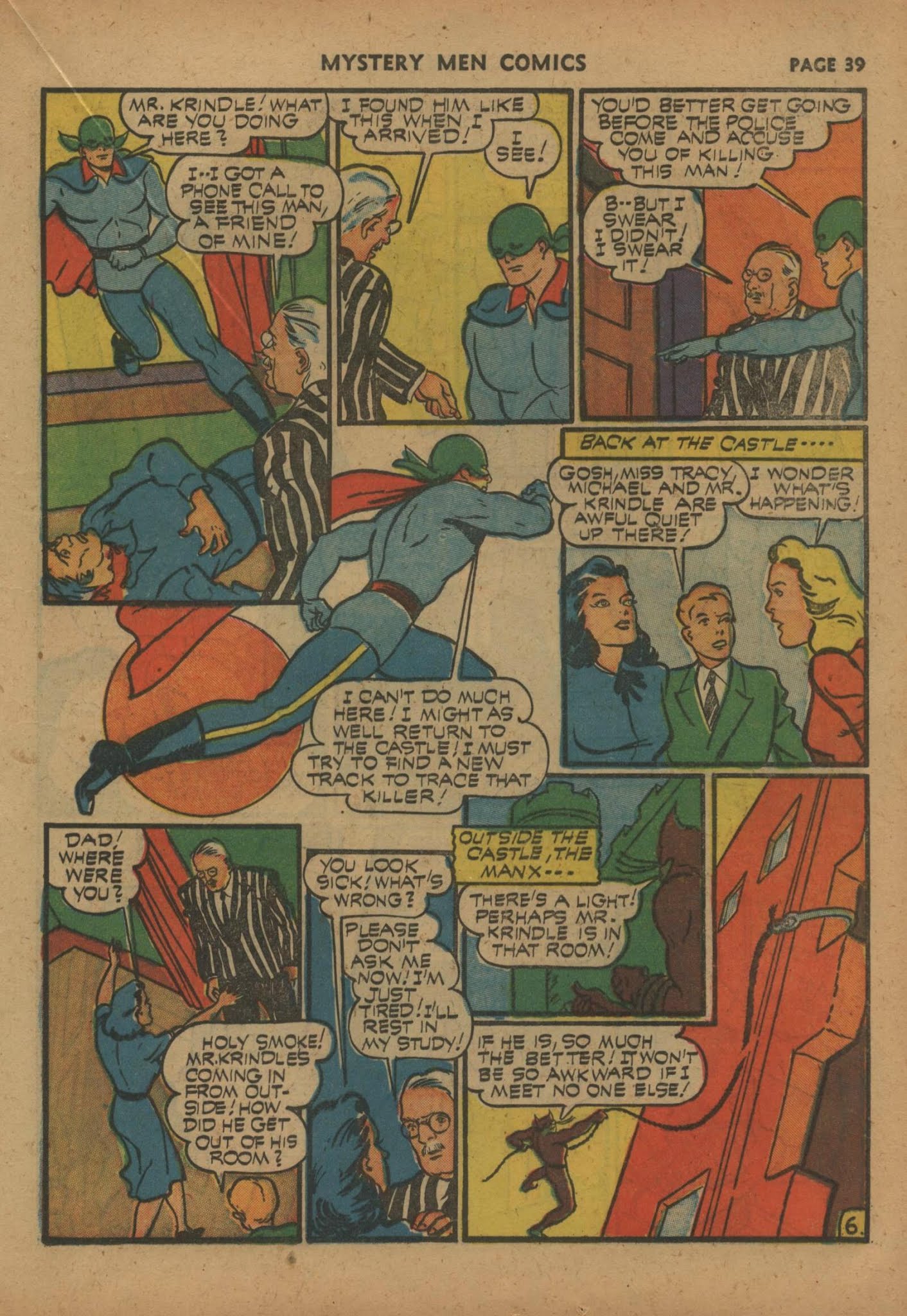 Read online Mystery Men Comics comic -  Issue #26 - 41