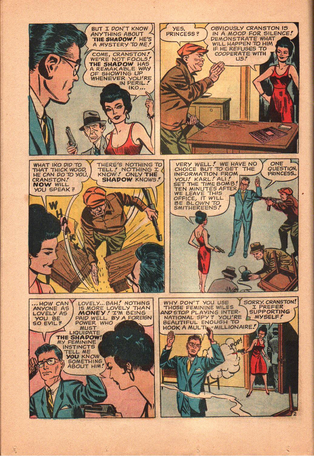 Read online The Shadow (1964) comic -  Issue #3 - 3