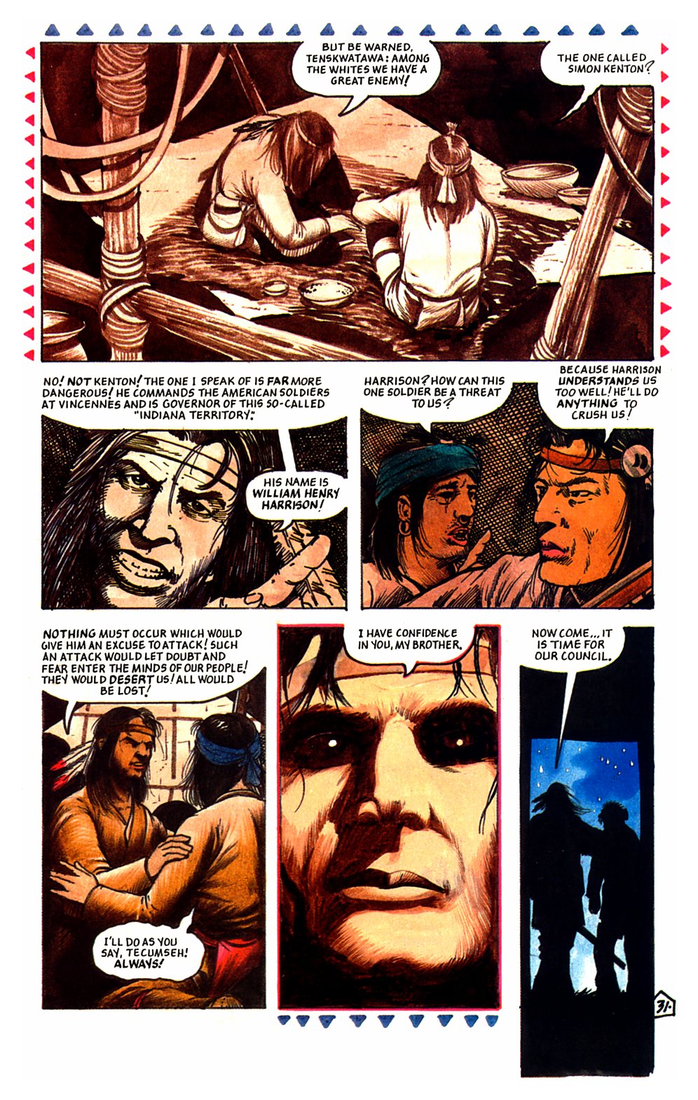 Read online Allen W. Eckert's Tecumseh! comic -  Issue # Full - 35