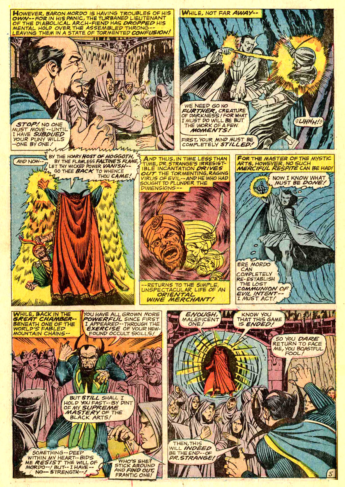 Read online Marvel Masterworks: Doctor Strange comic -  Issue # TPB 2 - 189
