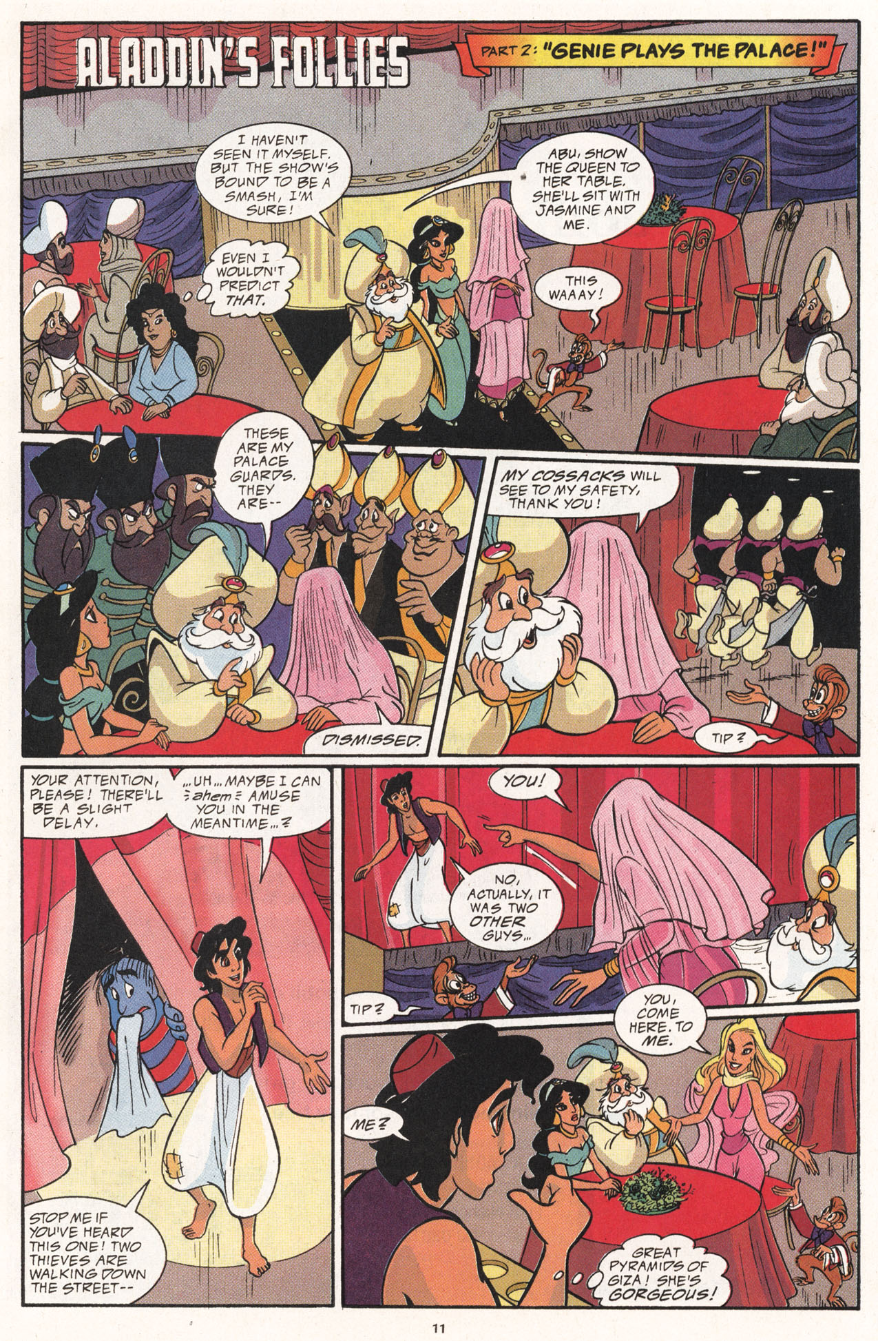 Read online Disney's Aladdin comic -  Issue #5 - 13