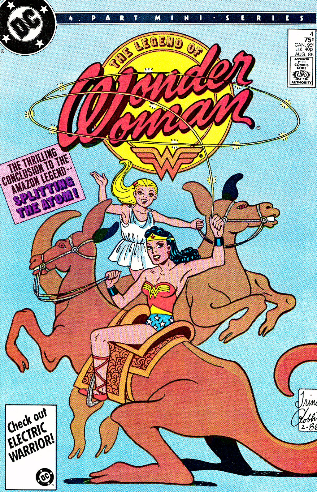 Read online The Legend of Wonder Woman (1986) comic -  Issue #4 - 1