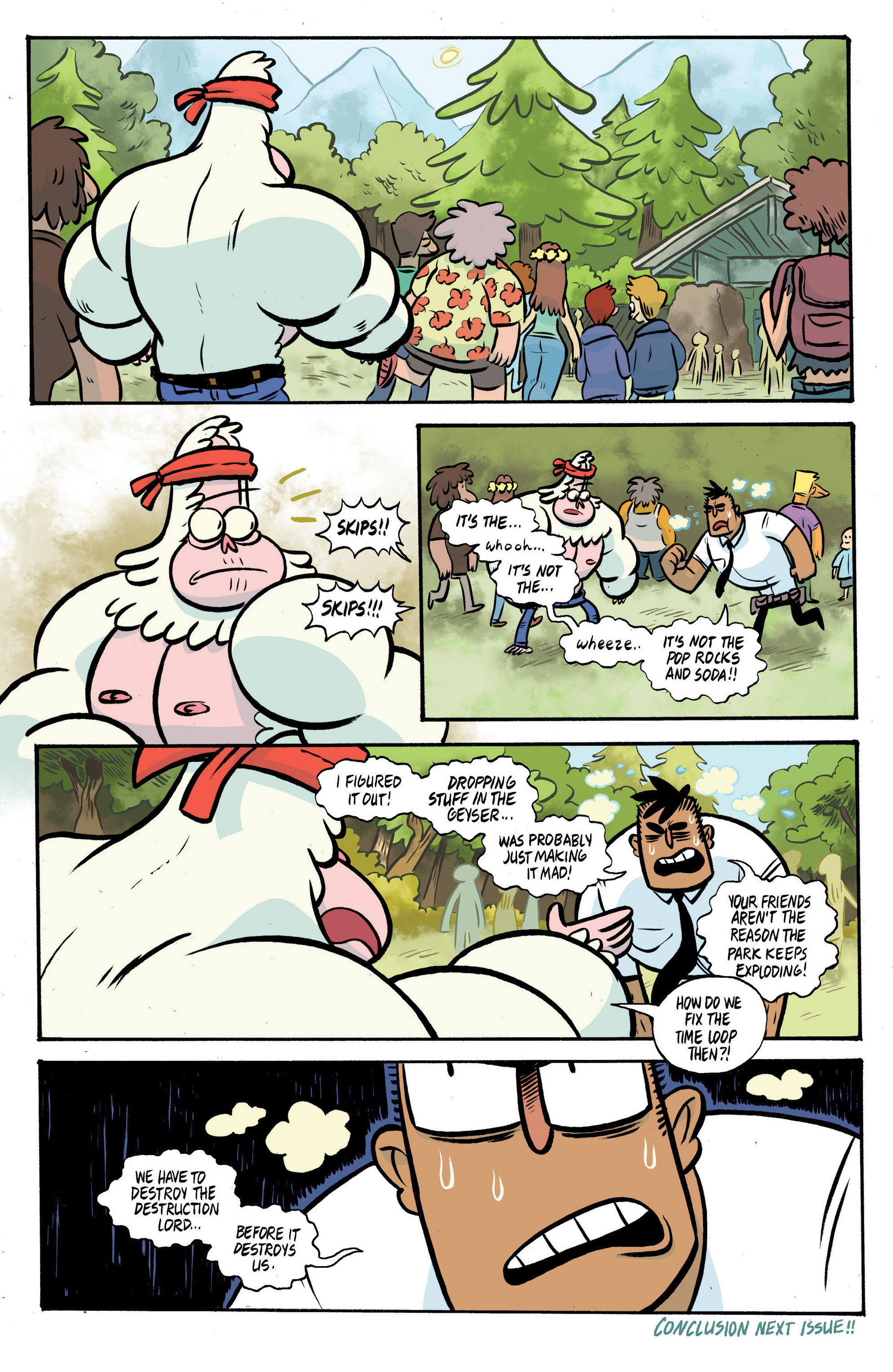 Read online Regular Show: Skips comic -  Issue #5 - 28