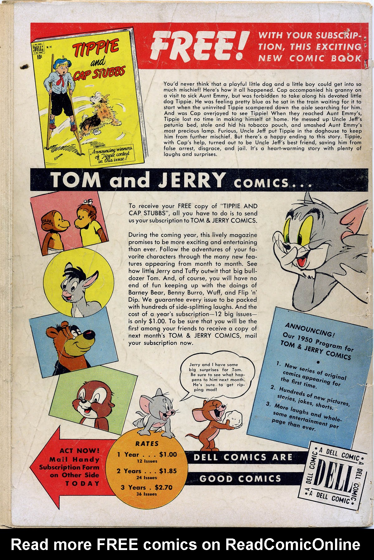 Read online Tom & Jerry Comics comic -  Issue #67 - 53