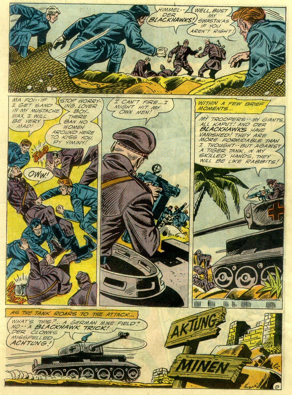 Read online Blackhawk (1957) comic -  Issue #213 - 7