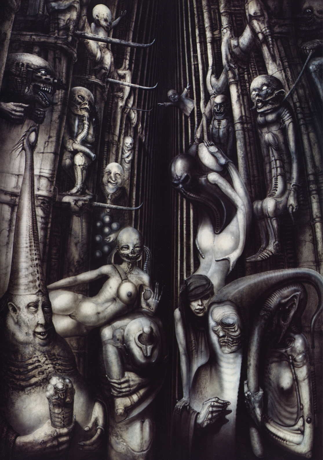 Read online H.R.Giger's Necronomicon comic -  Issue # TPB - 45