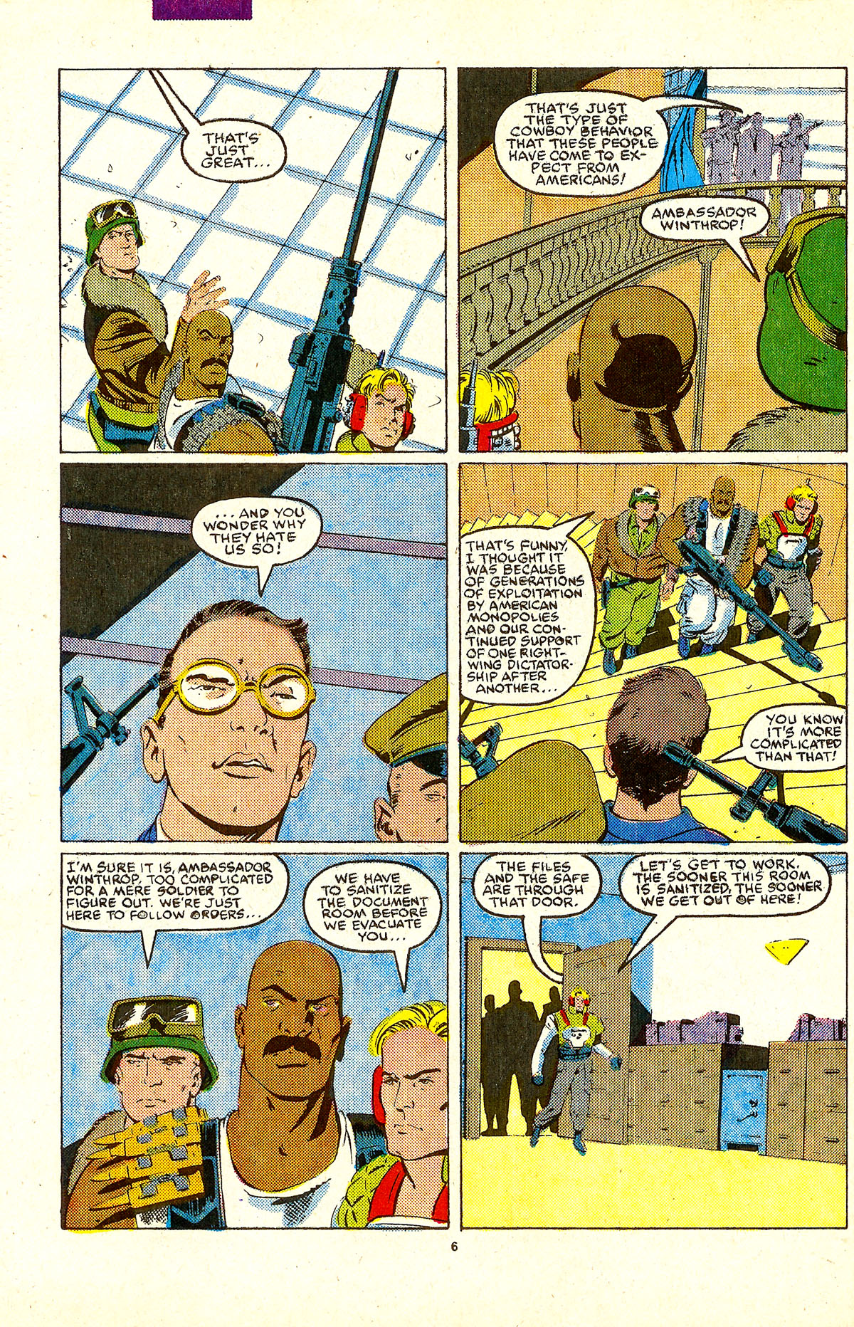 Read online G.I. Joe: A Real American Hero comic -  Issue #69 - 7