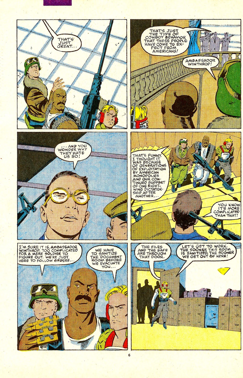 G.I. Joe: A Real American Hero issue 69 - Page 7