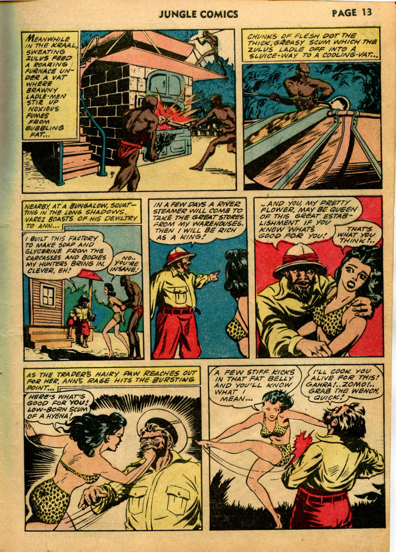 Read online Jungle Comics comic -  Issue #40 - 15
