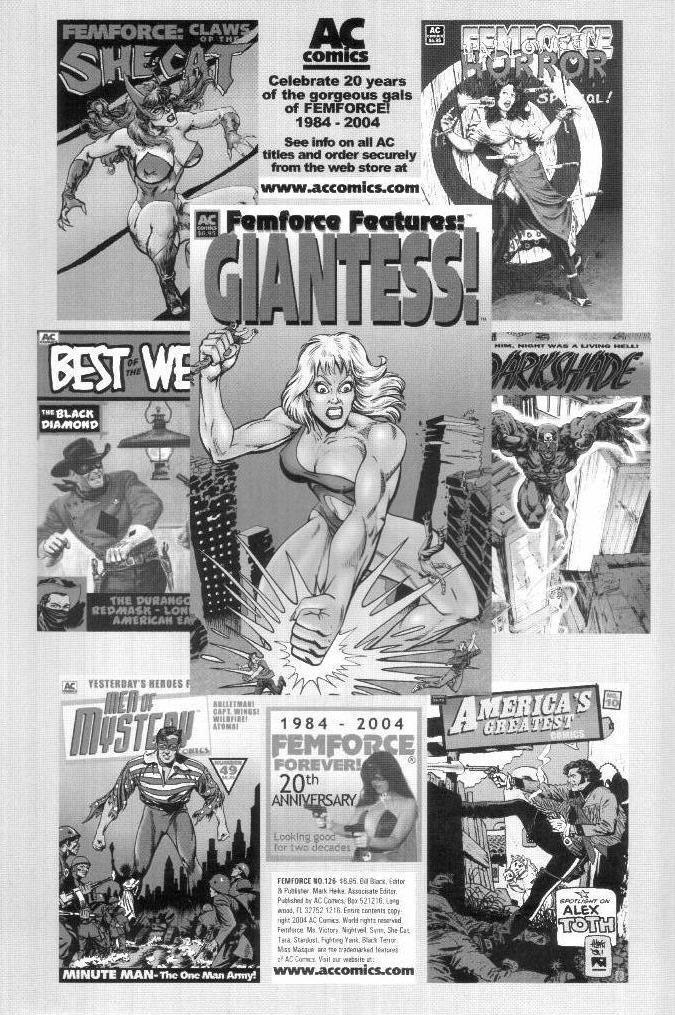 Read online Femforce comic -  Issue #126 - 2