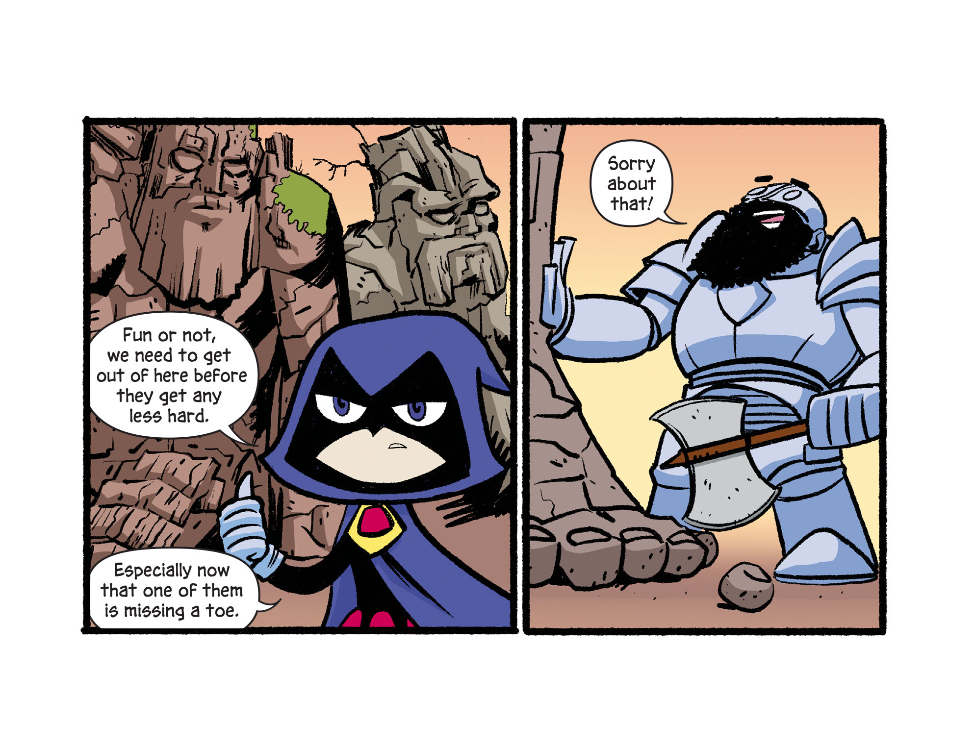 Read online Teen Titans Go! Roll With It! comic -  Issue #5 - 17