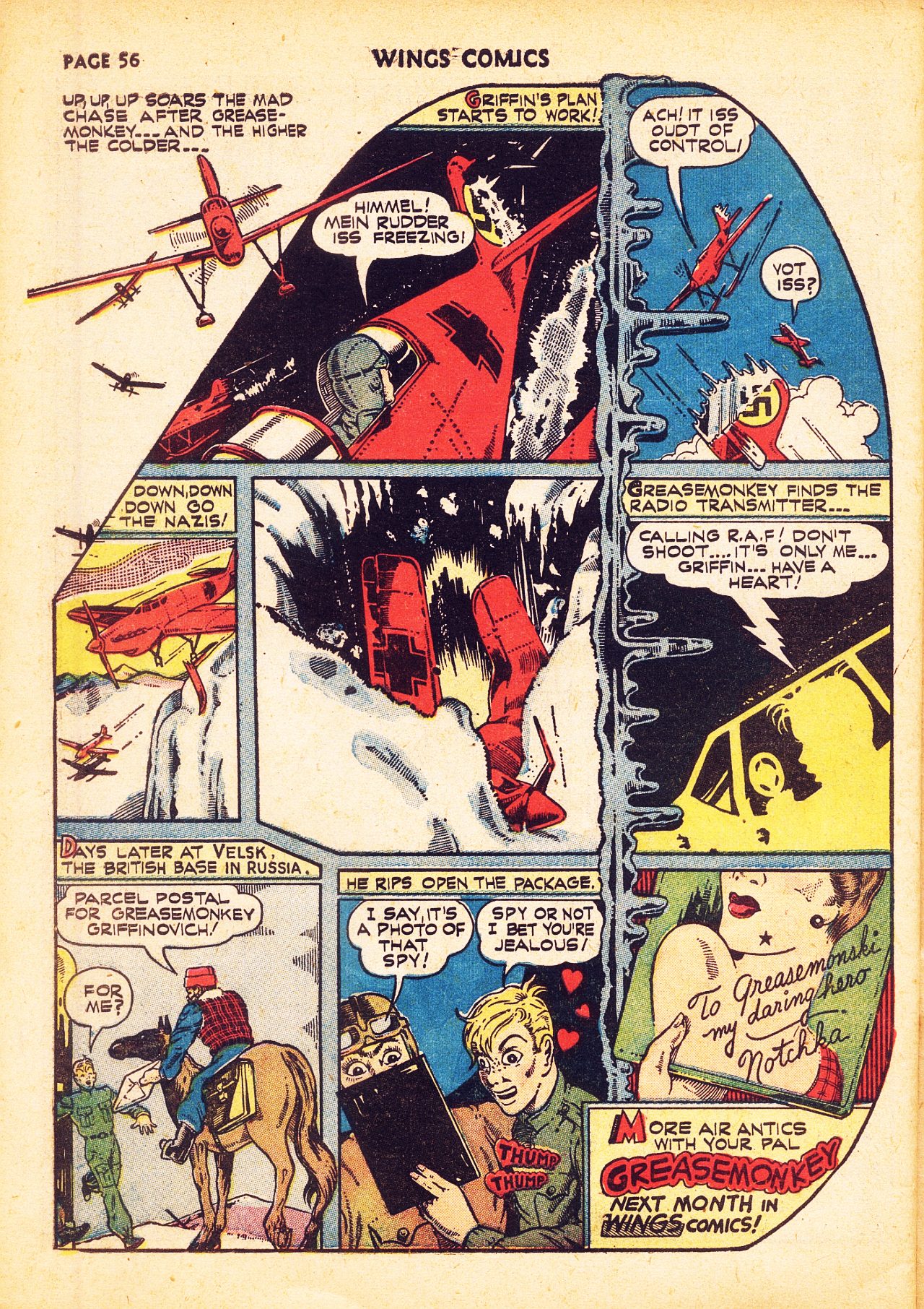 Read online Wings Comics comic -  Issue #20 - 58