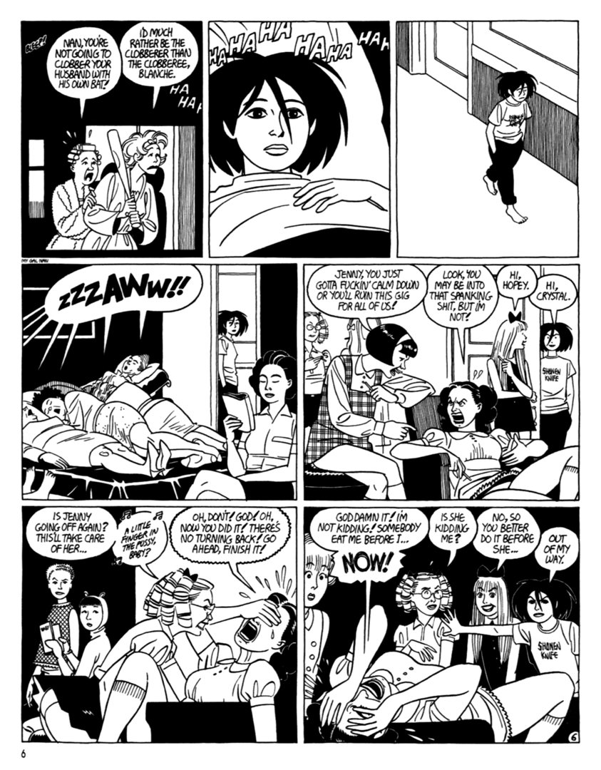 Read online Love and Rockets (1982) comic -  Issue #39 - 8