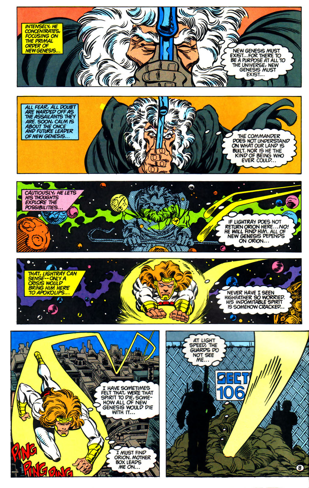 Read online The New Gods (1989) comic -  Issue #8 - 9