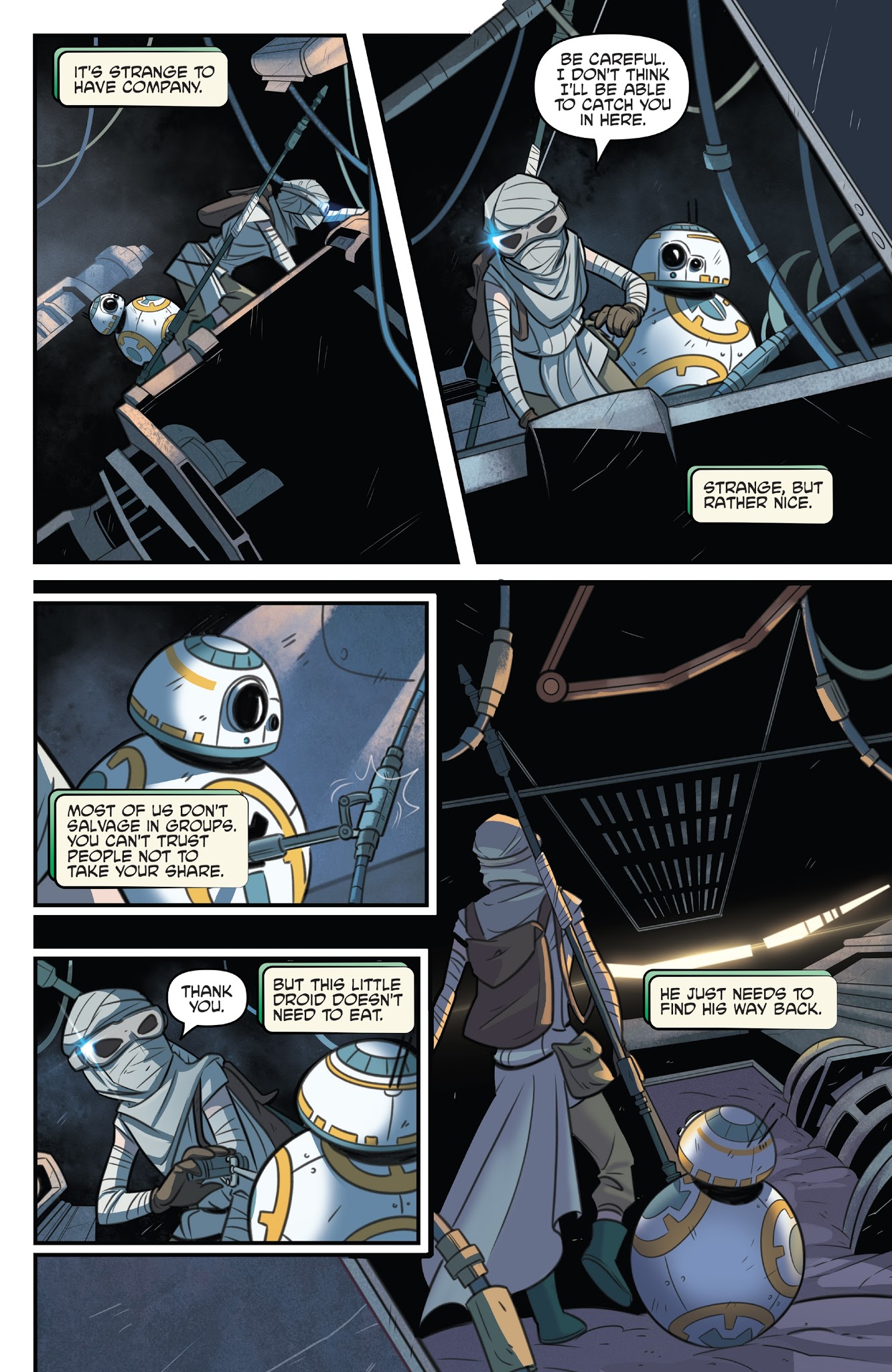 Read online Star Wars Forces of Destiny-Rey comic -  Issue # Full - 14