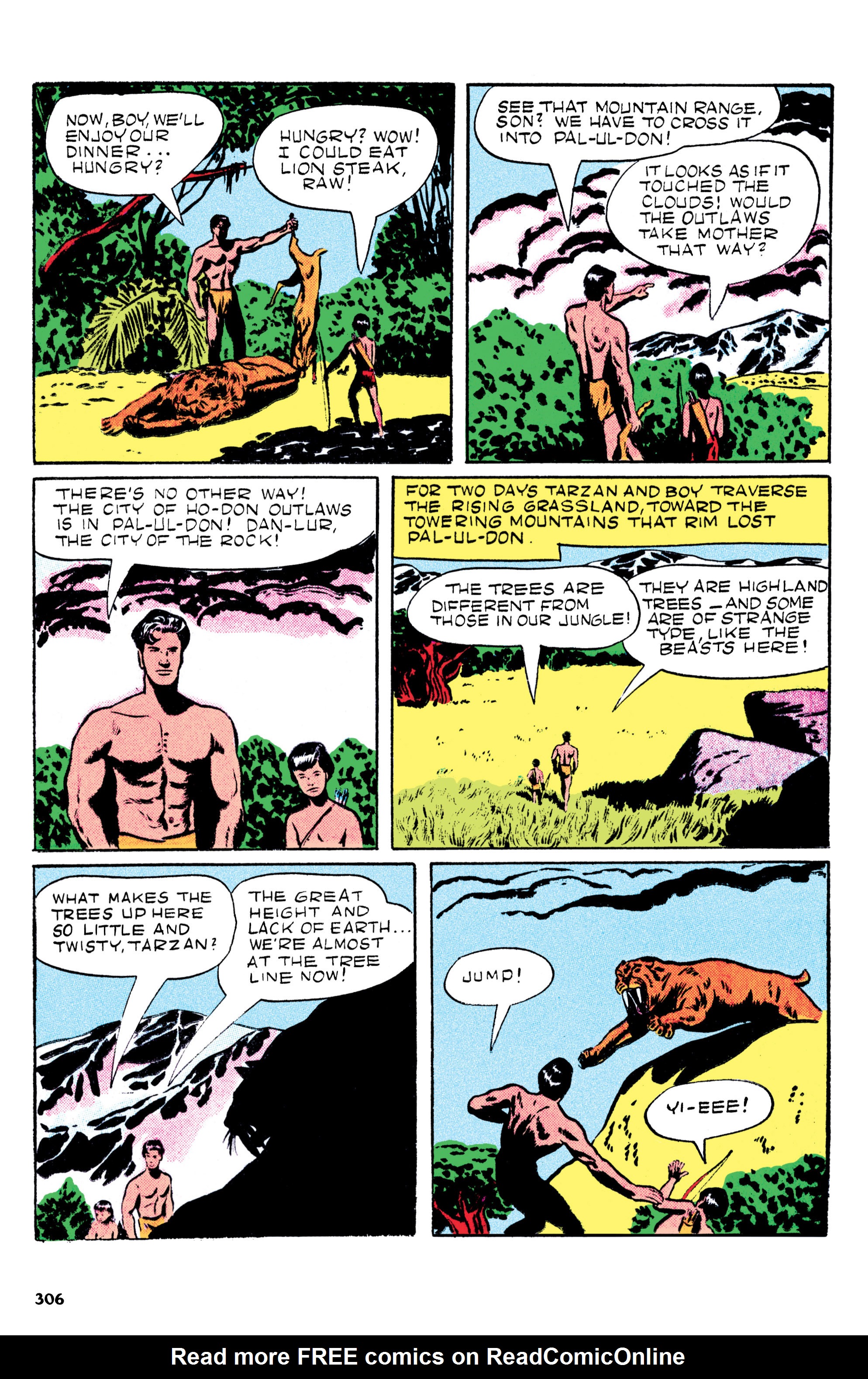 Read online Edgar Rice Burroughs Tarzan: The Jesse Marsh Years Omnibus comic -  Issue # TPB (Part 4) - 8