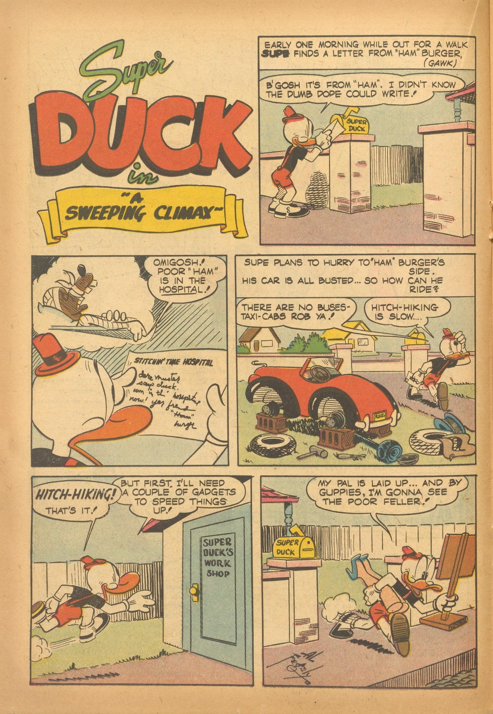 Read online Super Duck Comics comic -  Issue #30 - 20