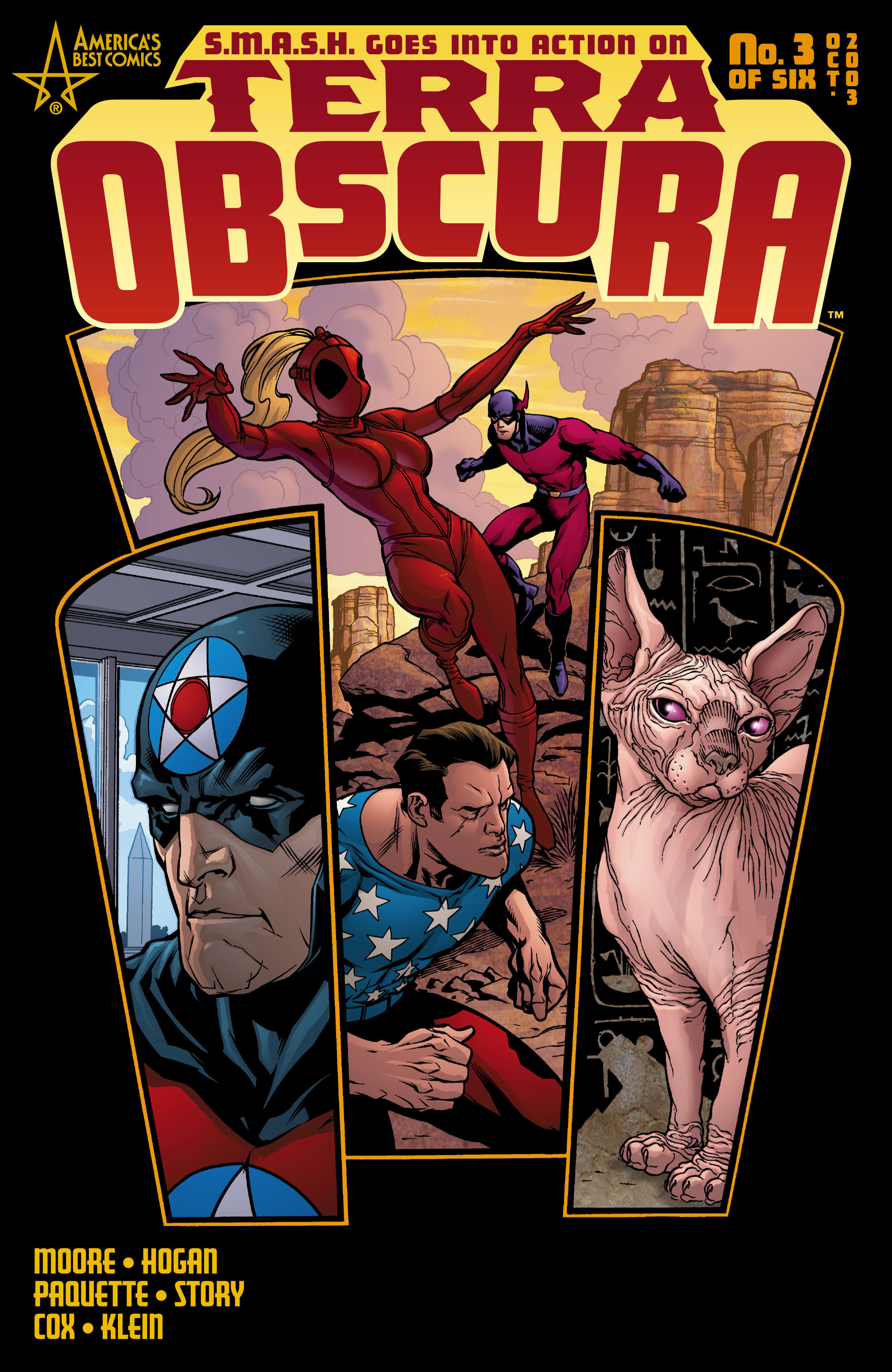 Read online Terra Obscura comic -  Issue #3 - 1