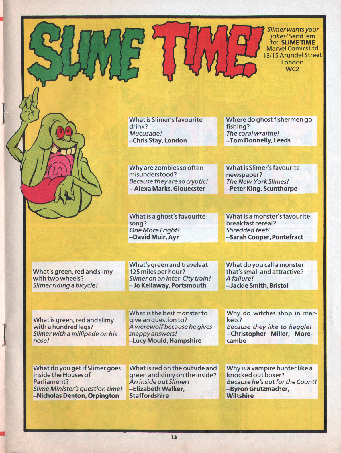 Read online The Real Ghostbusters comic -  Issue #29 - 13