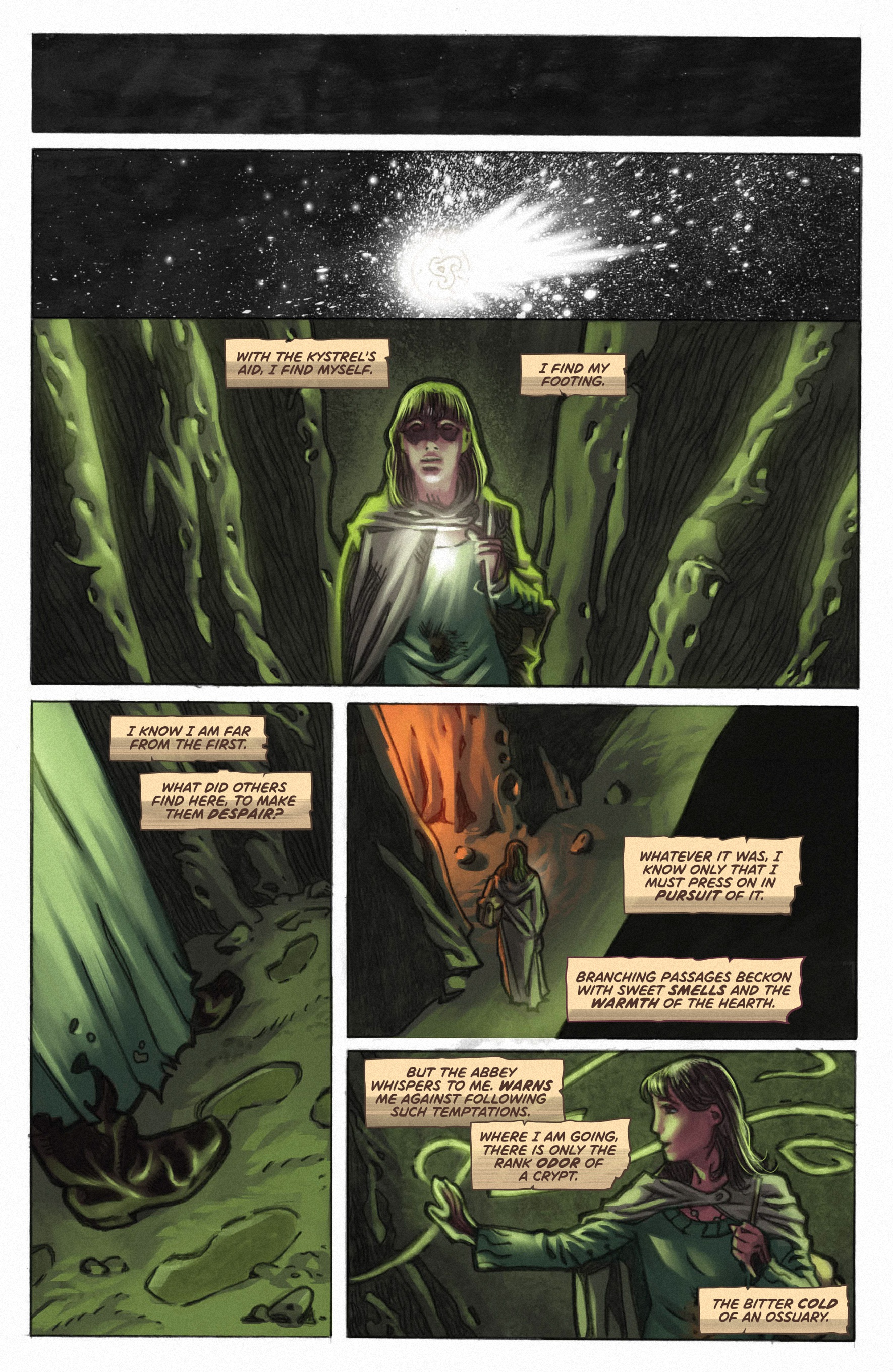 Read online Muirwood: The Lost Abbey comic -  Issue #4 - 12
