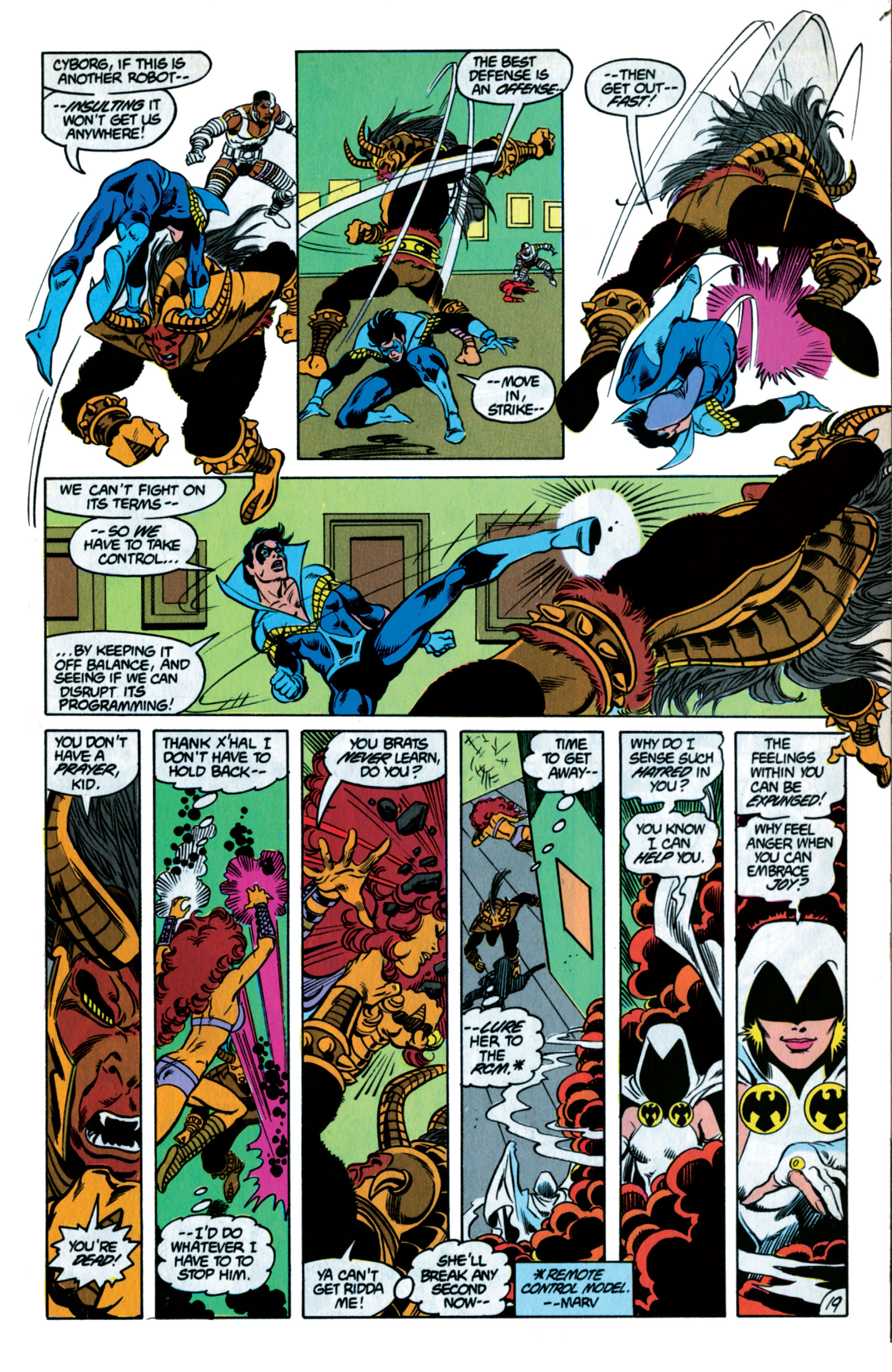Read online The New Teen Titans (1984) comic -  Issue #36 - 20