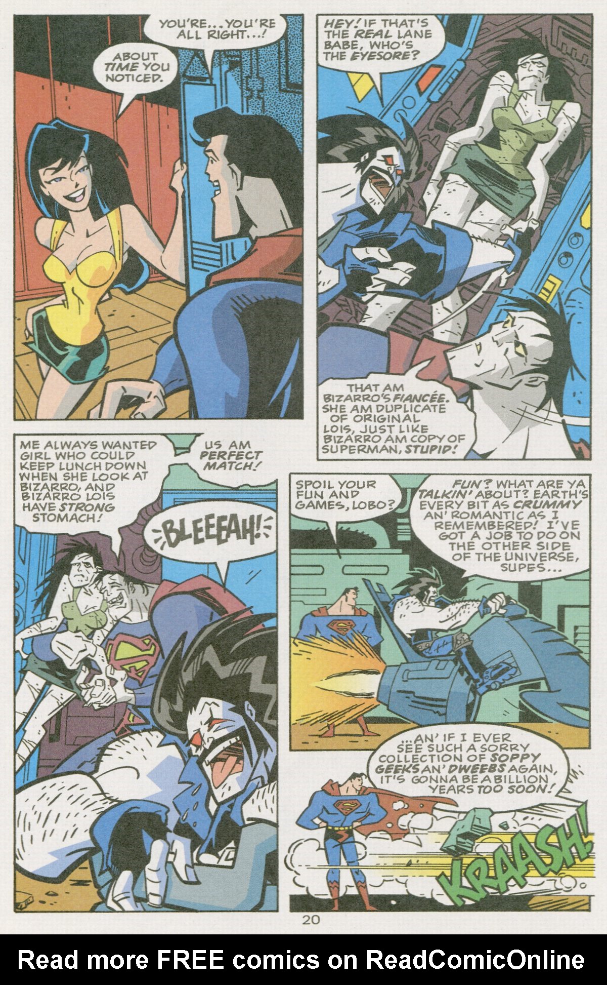 Read online Superman Adventures comic -  Issue #29 - 23
