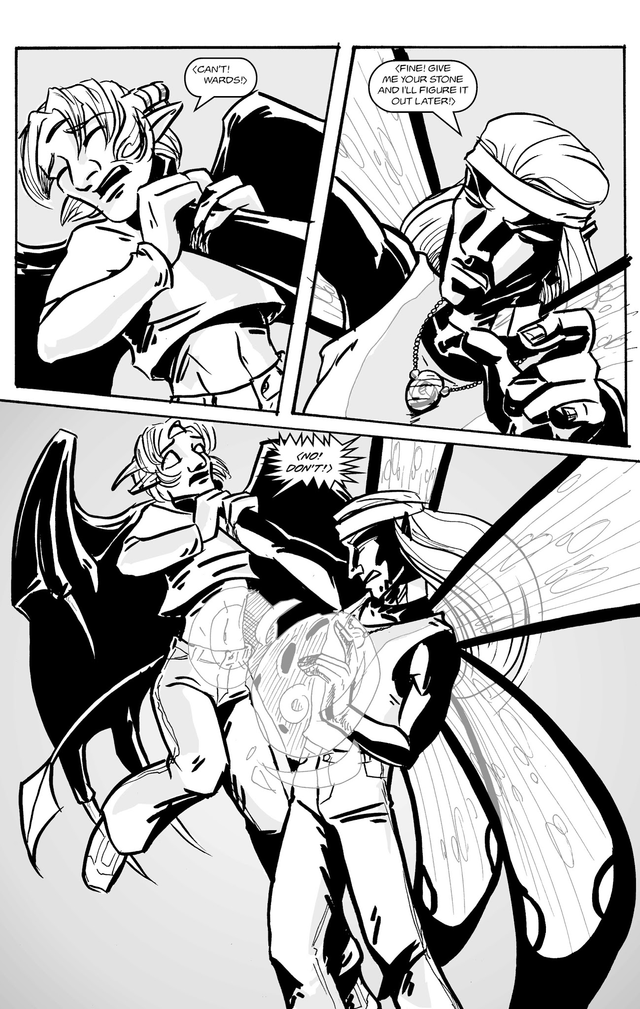 Read online Bureau of Mana Investigation comic -  Issue #8 - 8
