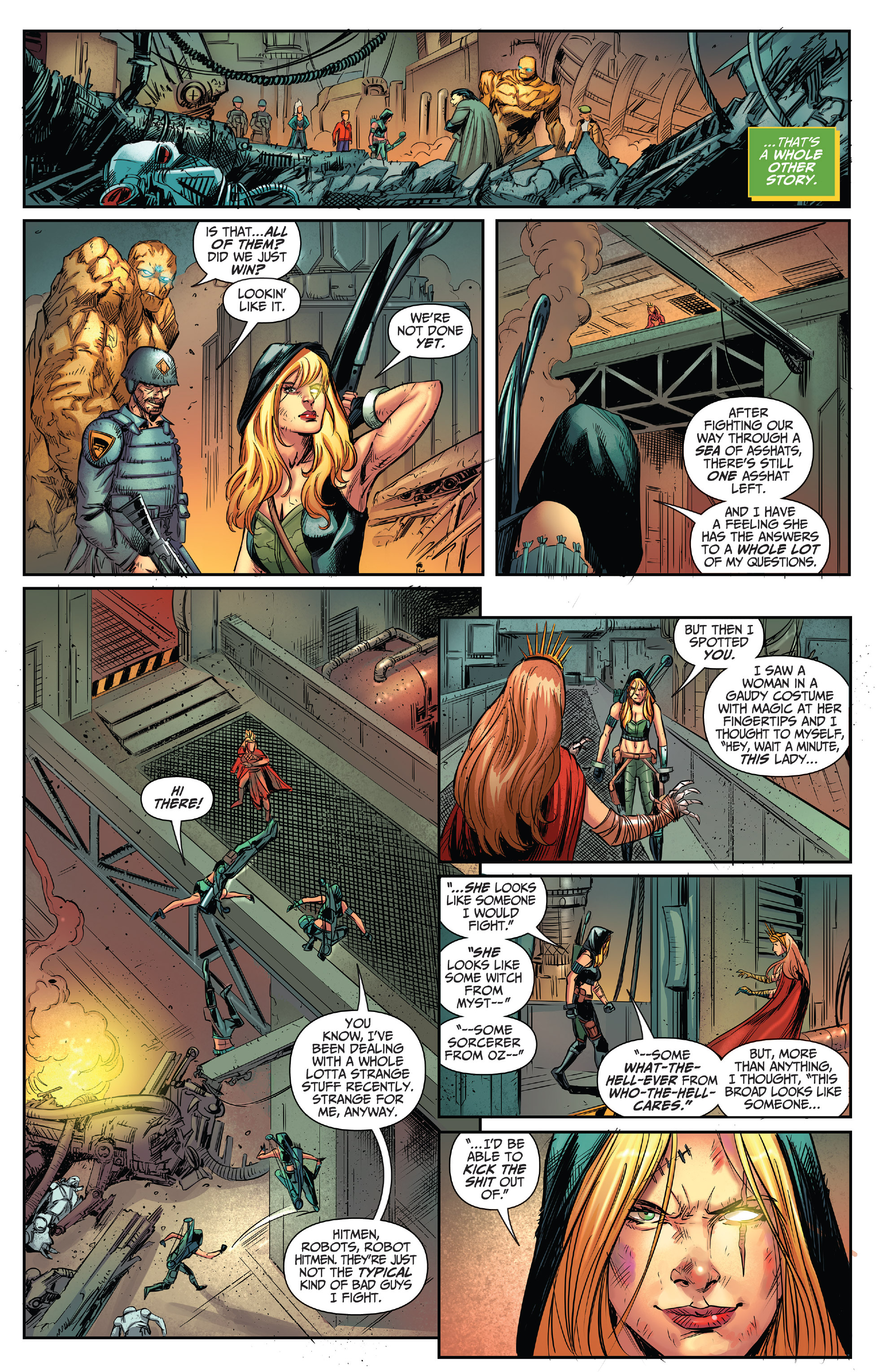 Read online Robyn Hood: Vigilante comic -  Issue #6 - 10