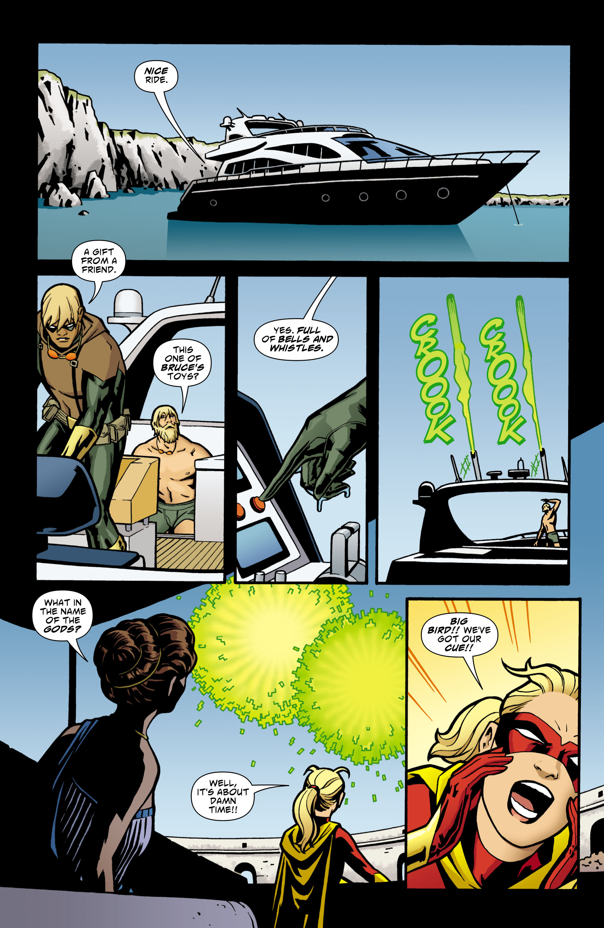 Read online Green Arrow/Black Canary comic -  Issue #3 - 8
