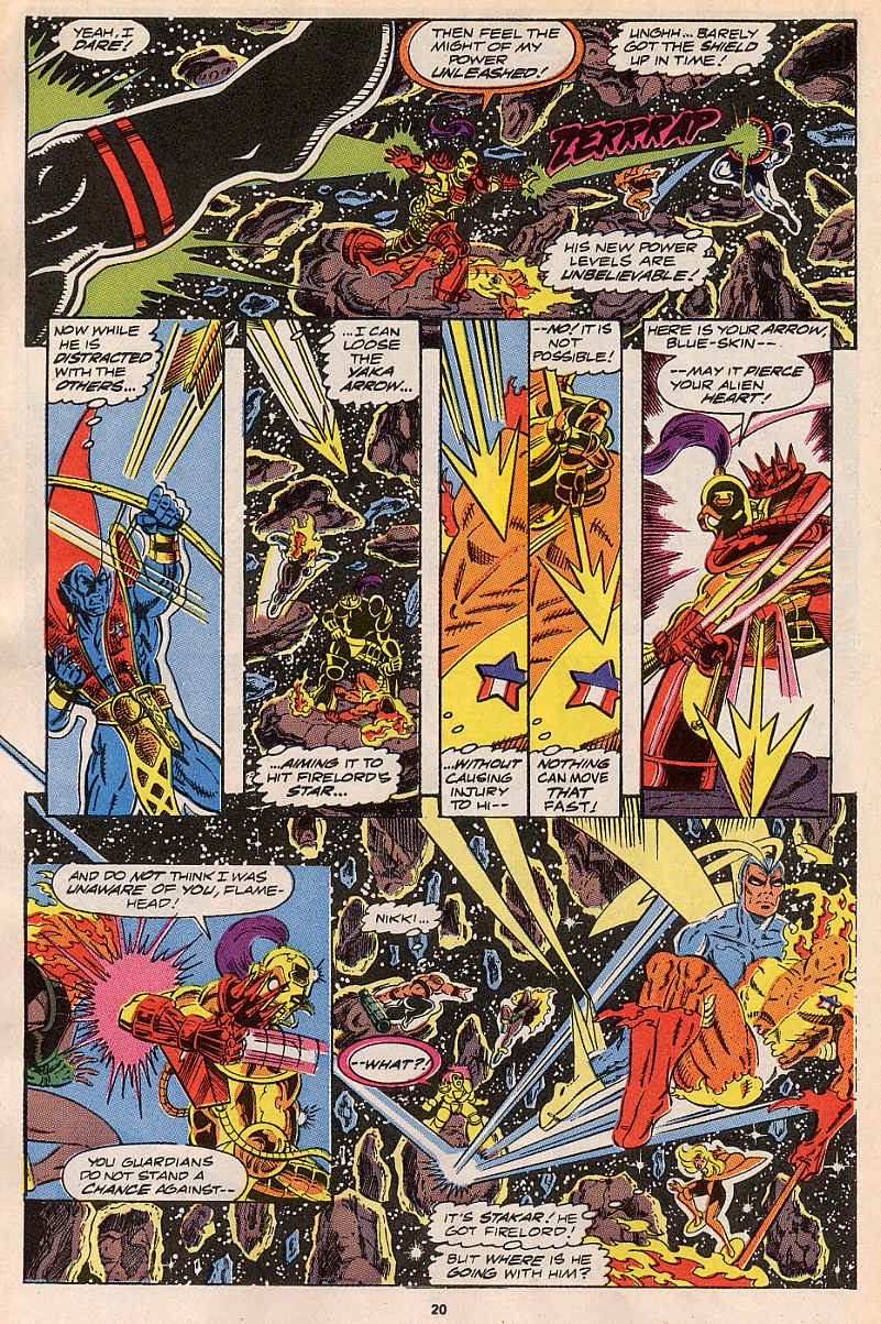 Read online Guardians of the Galaxy (1990) comic -  Issue #12 - 15
