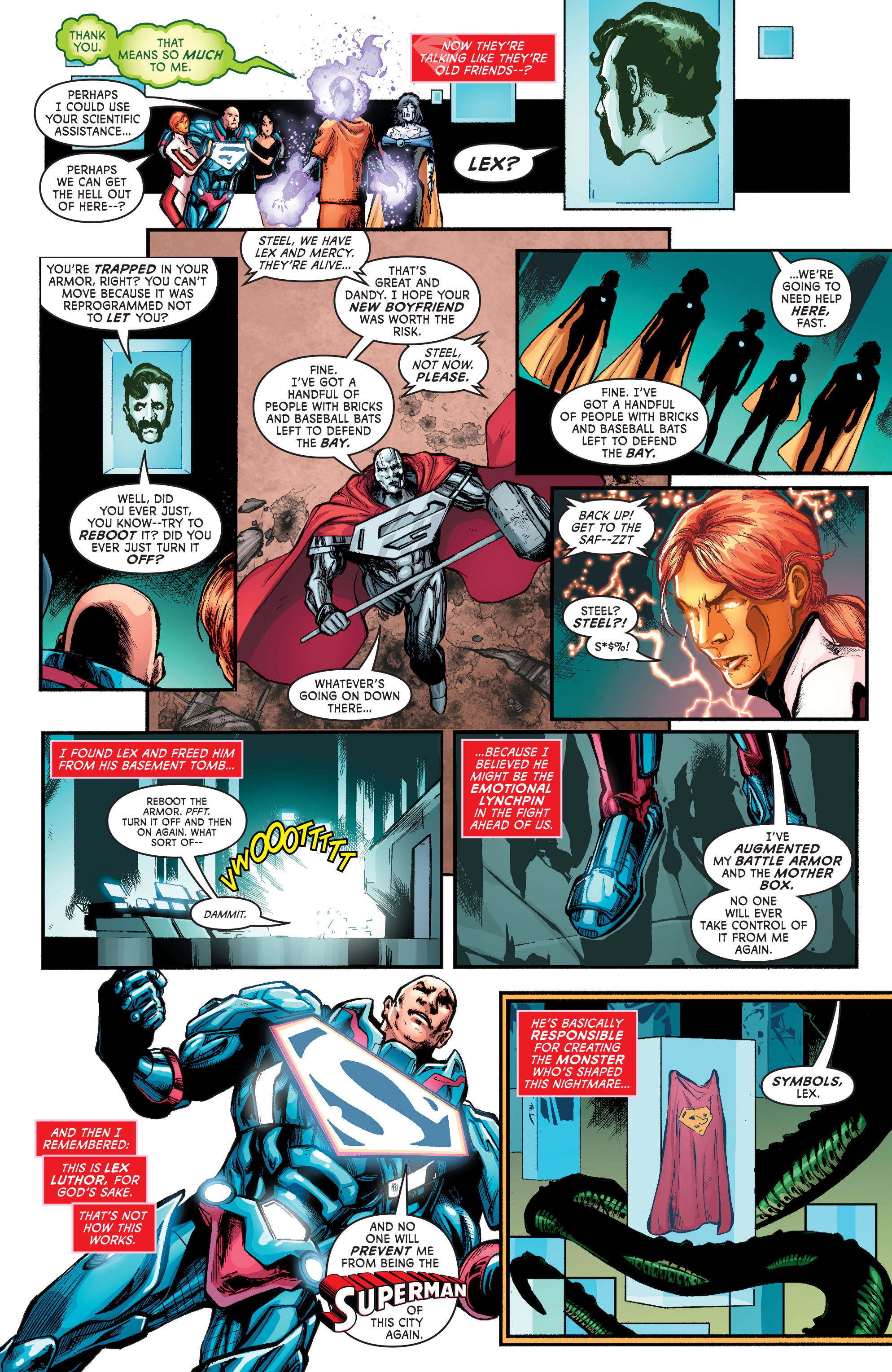 Read online Superwoman comic -  Issue #7 - 7