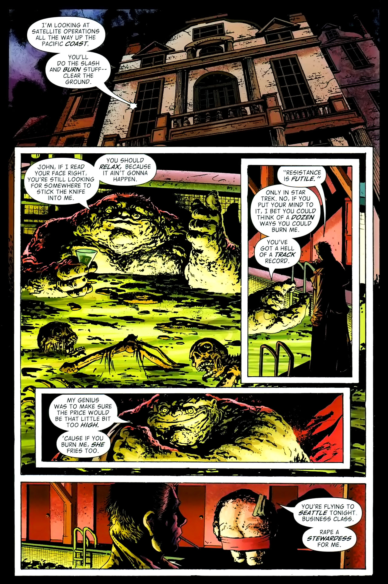 Read online John Constantine Hellblazer: All His Engines comic -  Issue # Full - 98