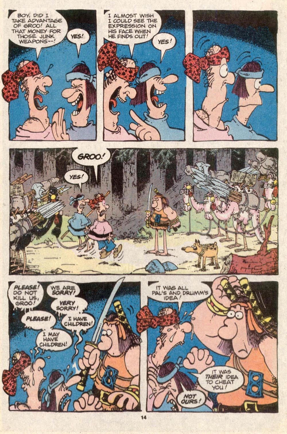 Read online Sergio Aragonés Groo the Wanderer comic -  Issue #31 - 13