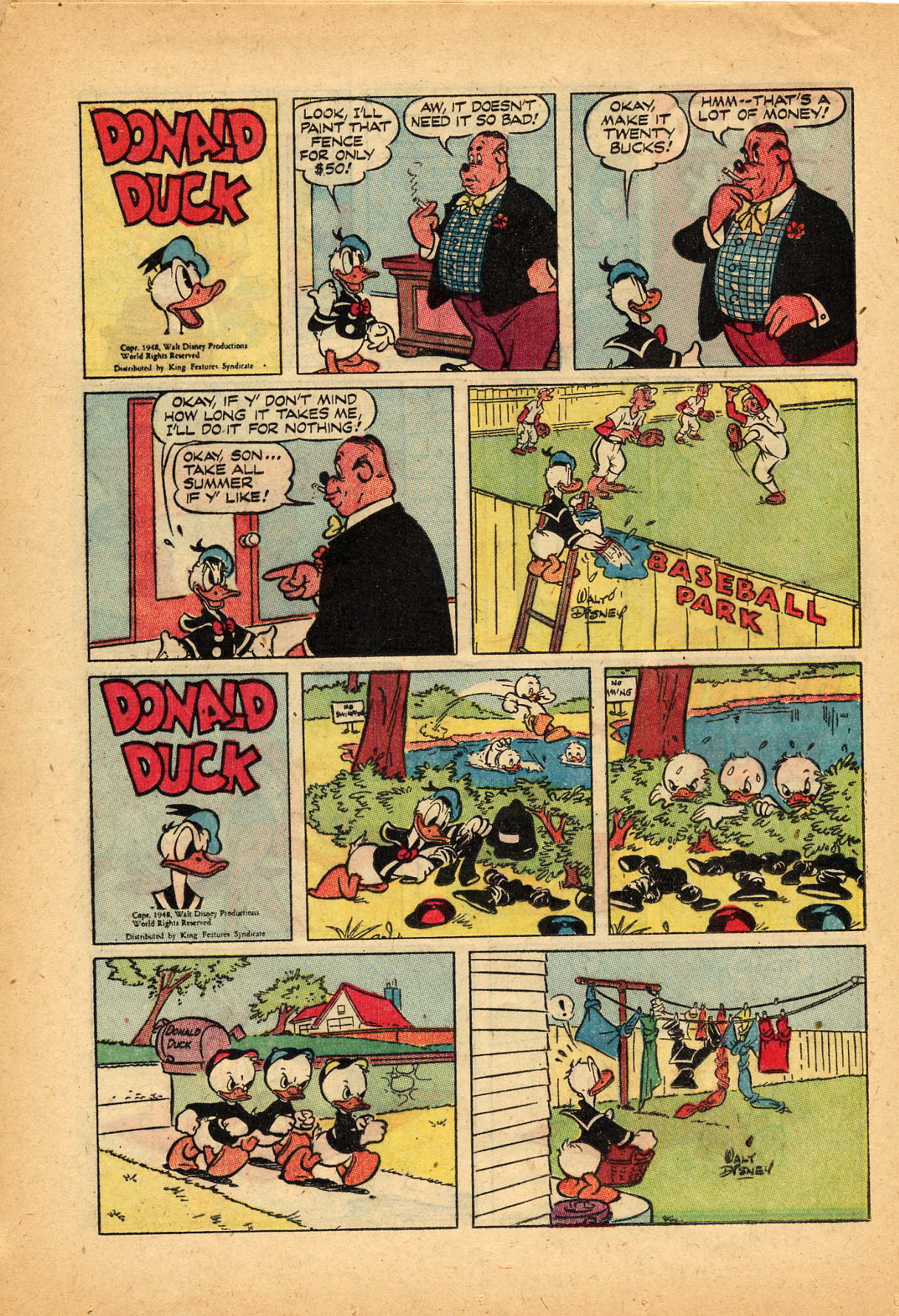 Read online Walt Disney's Comics and Stories comic -  Issue #132 - 32