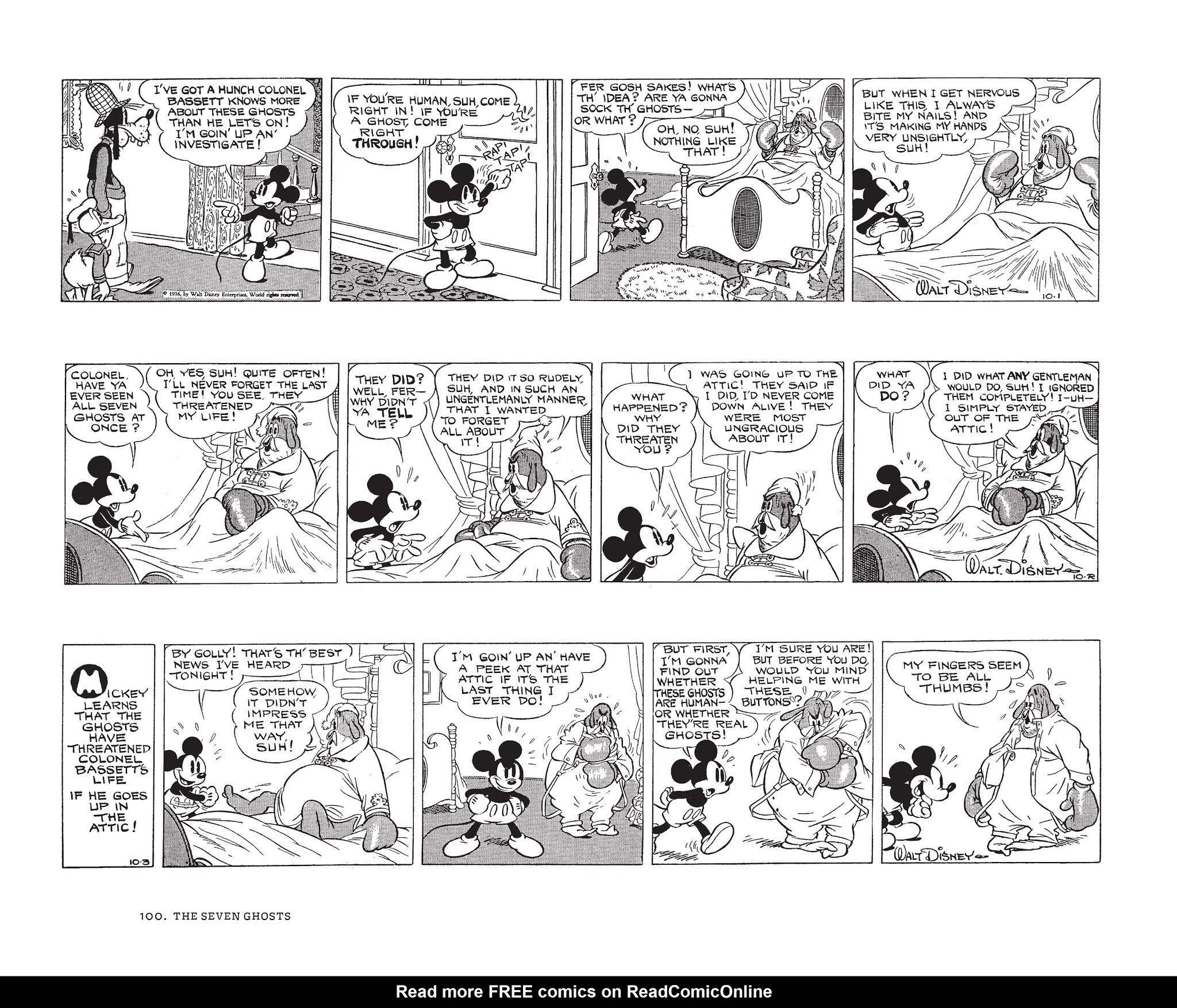 Read online Walt Disney's Mickey Mouse by Floyd Gottfredson comic -  Issue # TPB 4 (Part 1) - 100