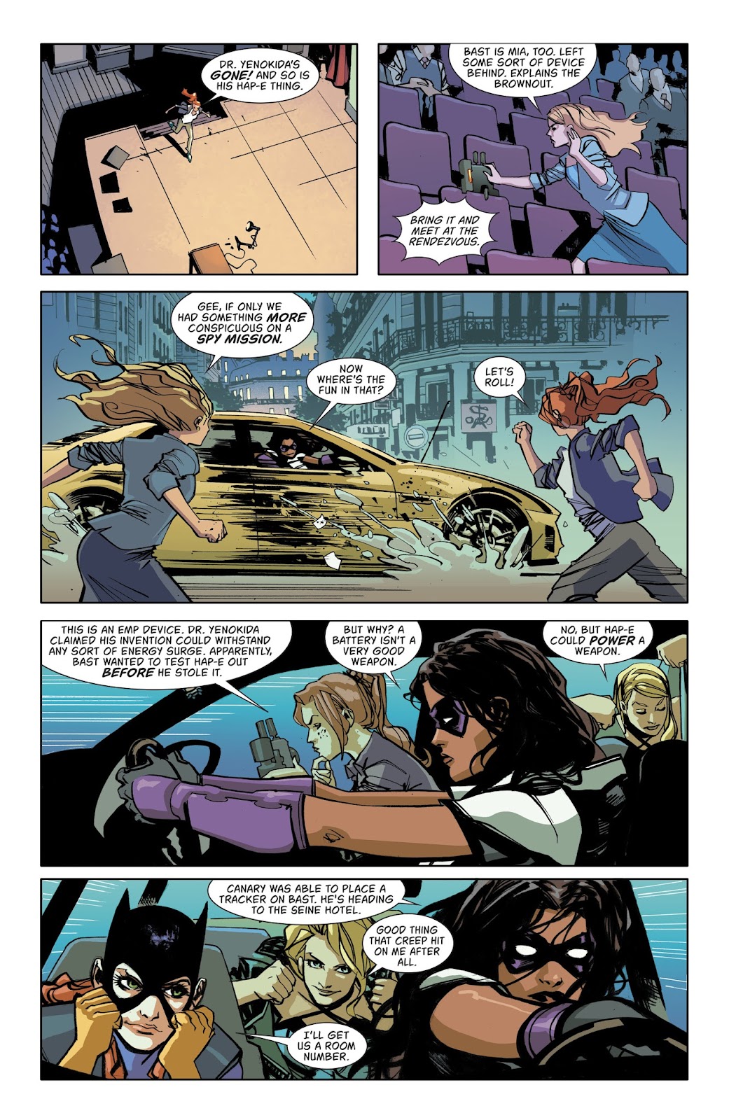 Batgirl and the Birds of Prey issue 18 - Page 9