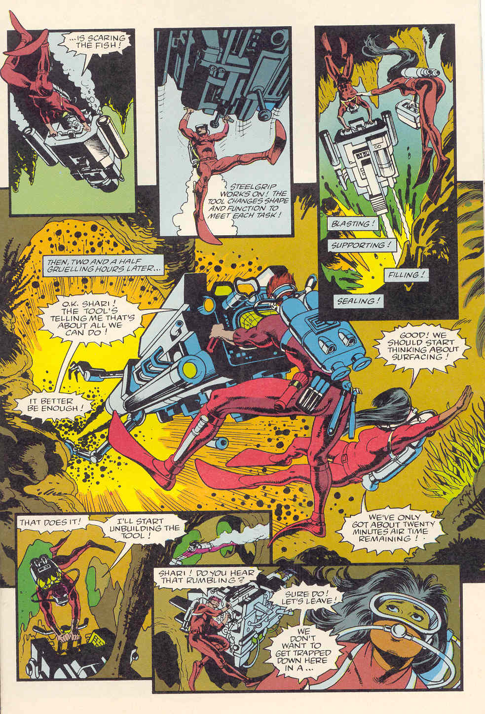 Read online Steelgrip Starkey comic -  Issue #2 - 25