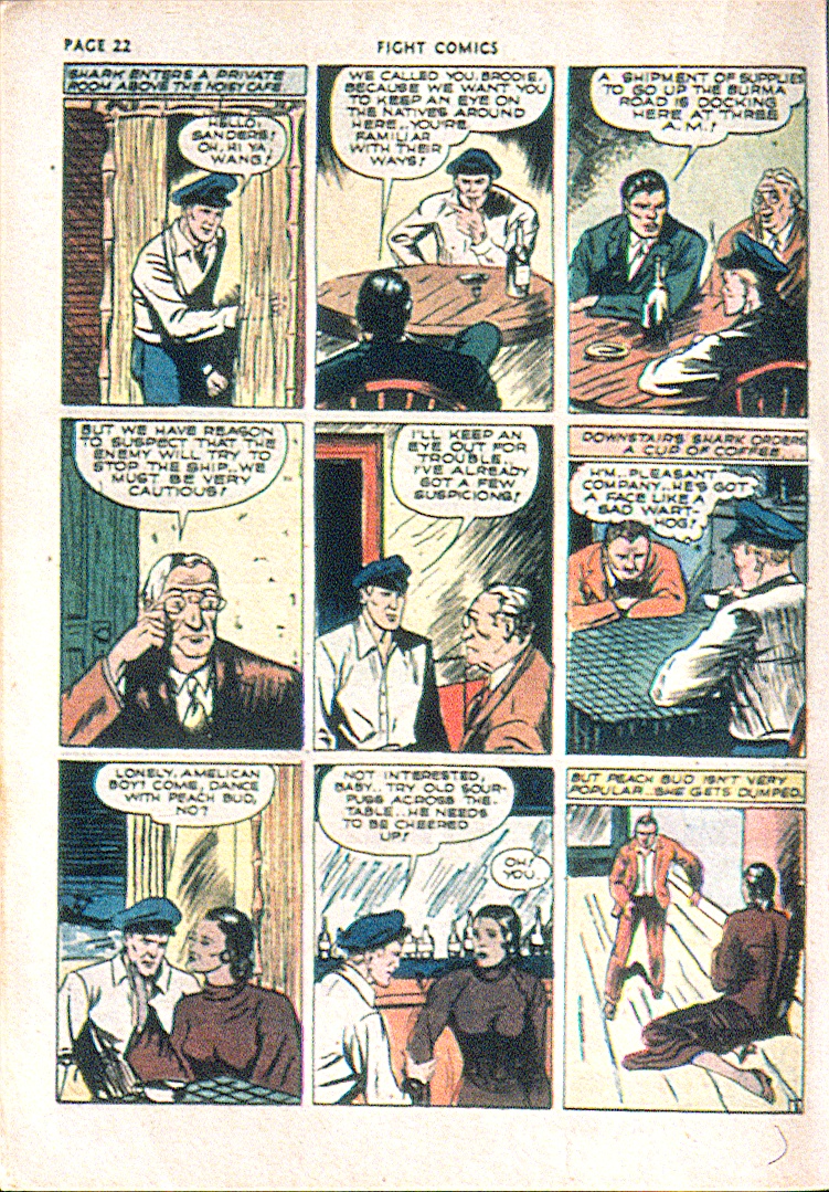 Read online Fight Comics comic -  Issue #13 - 24