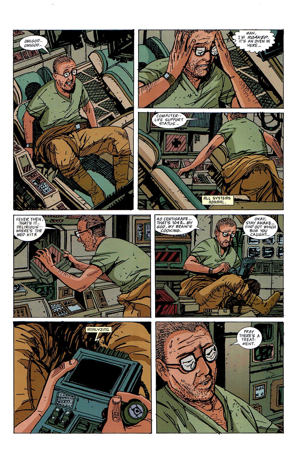 Read online Aliens: Survival comic -  Issue #1 - 10