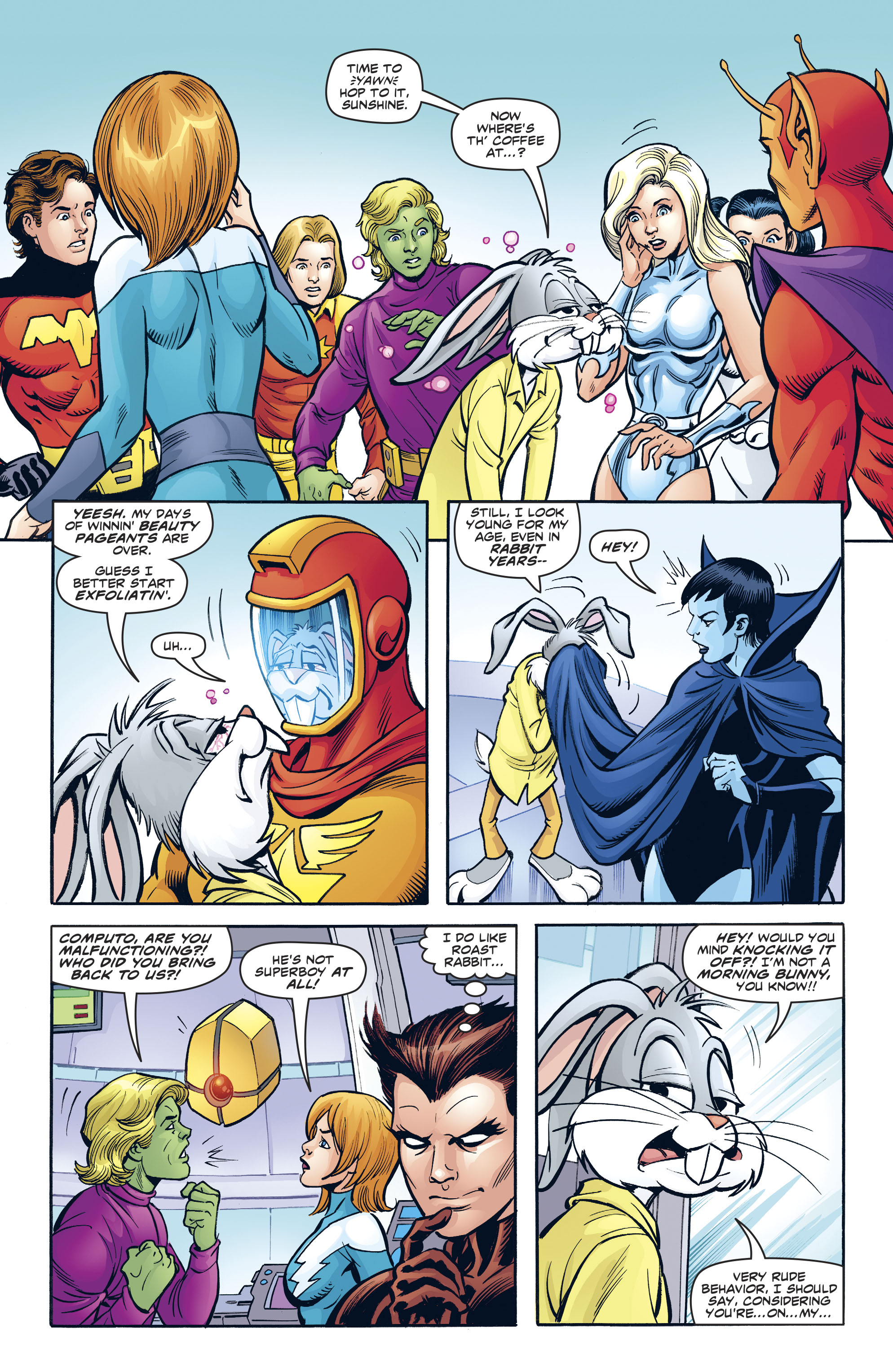 Read online Legion of Super-Heroes/Bugs Bunny Special comic -  Issue # Full - 14