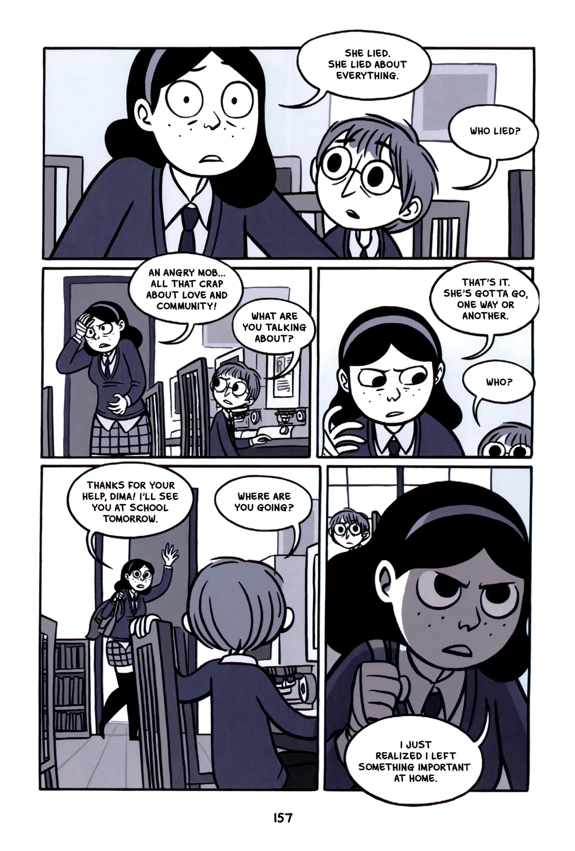 Read online Anya's Ghost comic -  Issue #1 - 158