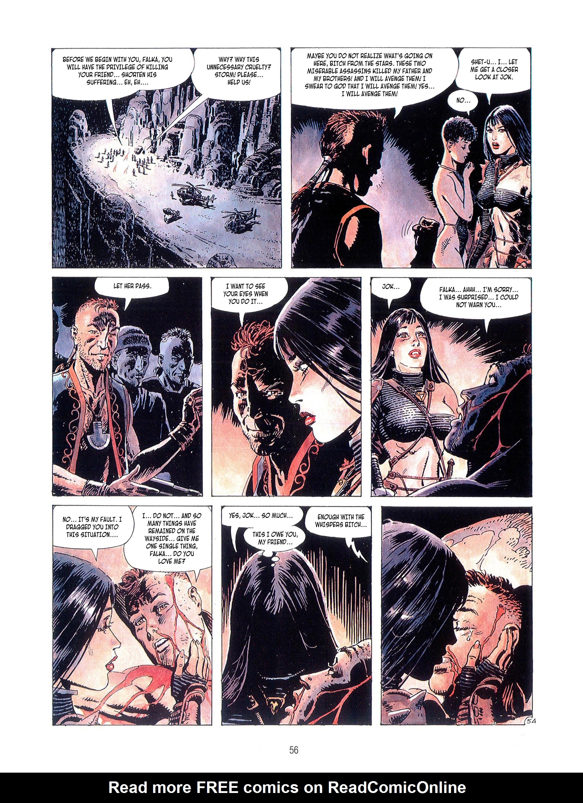 Read online Falka comic -  Issue #2 - 56