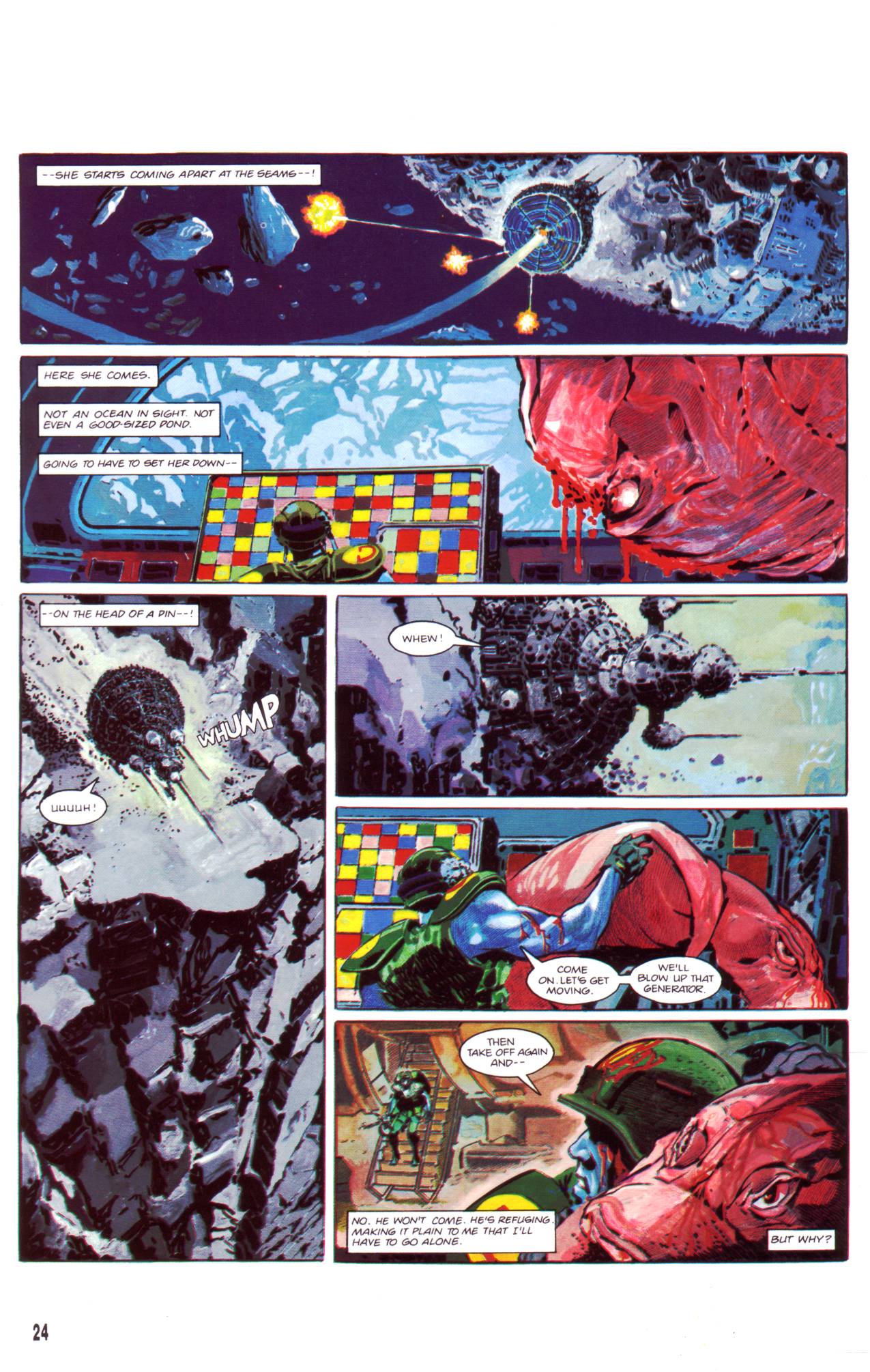 Read online Rogue Trooper:  The Final Warrior comic -  Issue #9 - 25