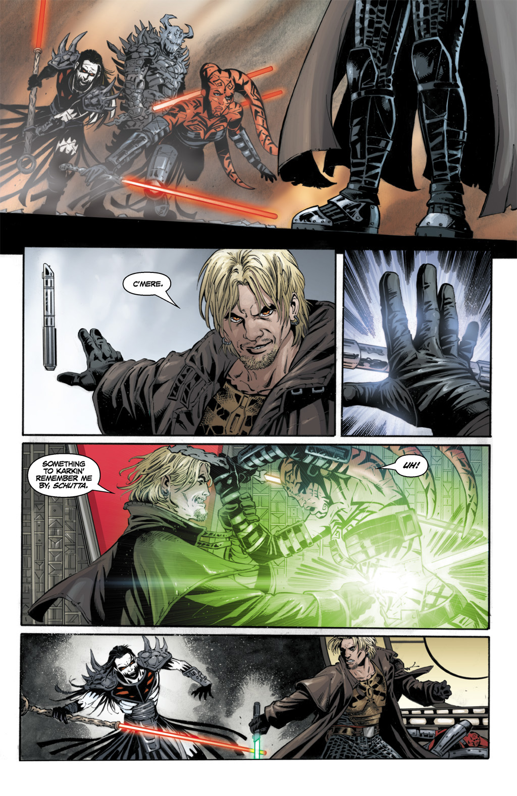Read online Star Wars: Legacy (2006) comic -  Issue #18 - 22