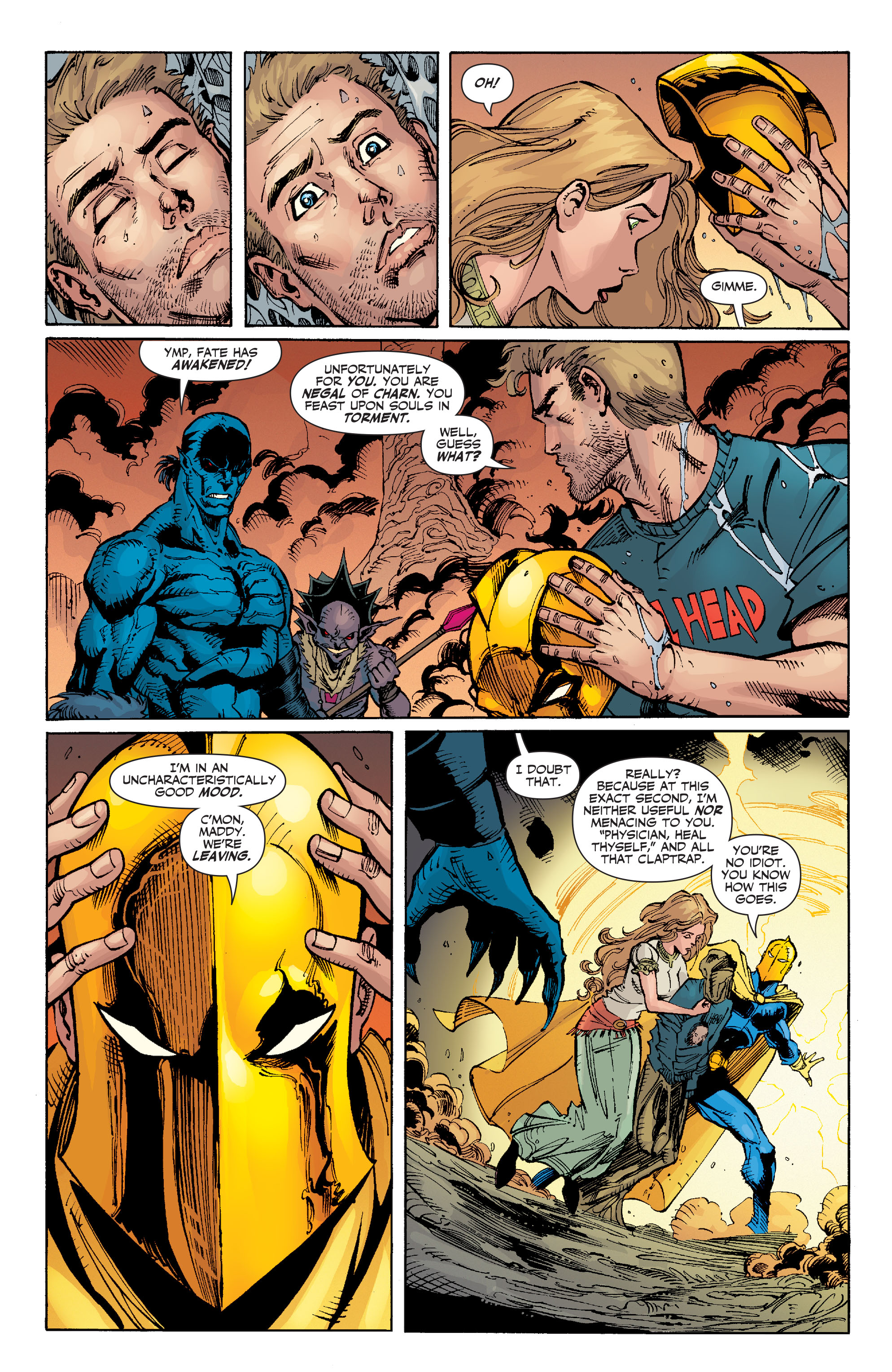 Read online Dr. Fate: Countdown To Mystery comic -  Issue #8 - 33