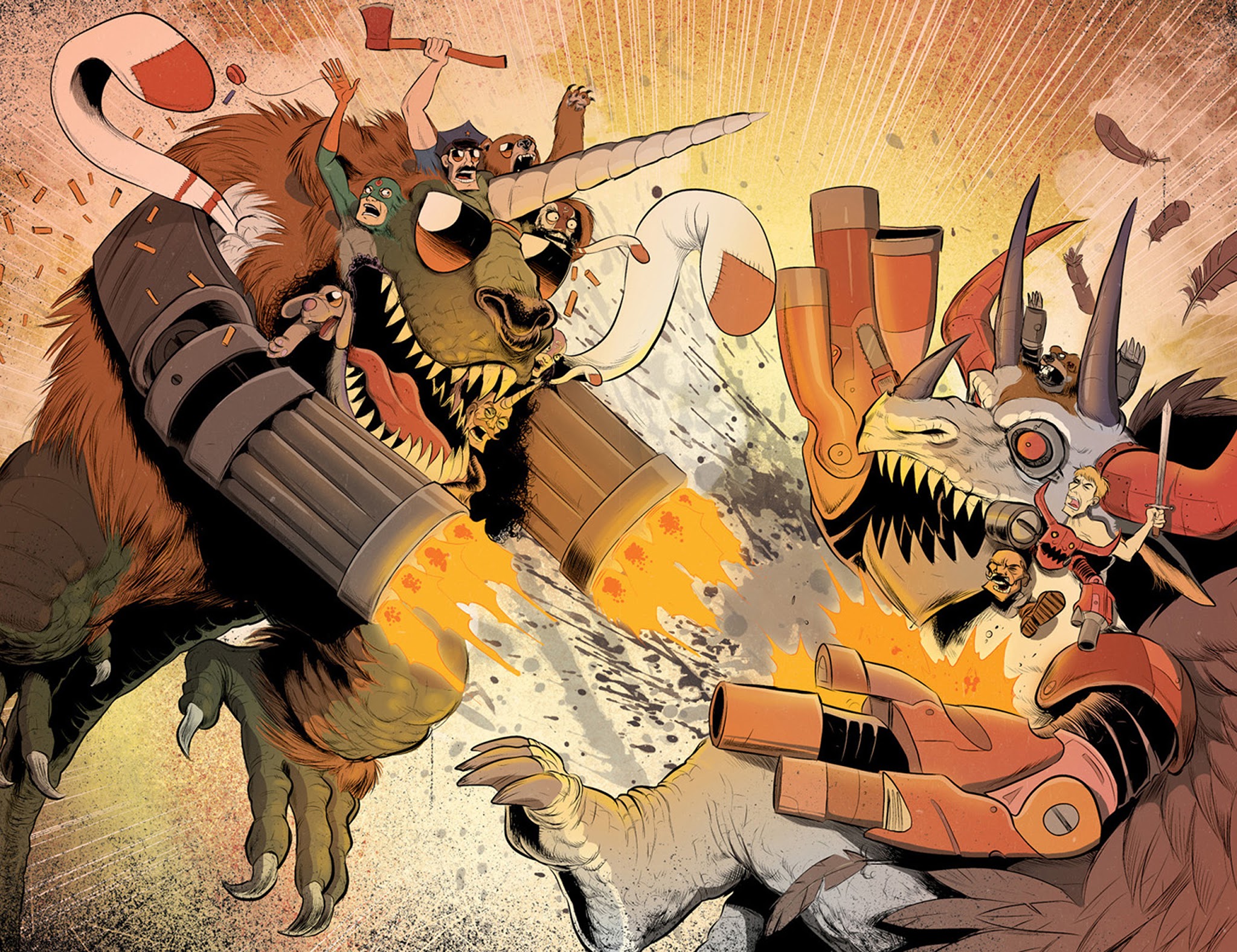 Read online Axe Cop comic -  Issue # TPB 2 - 67